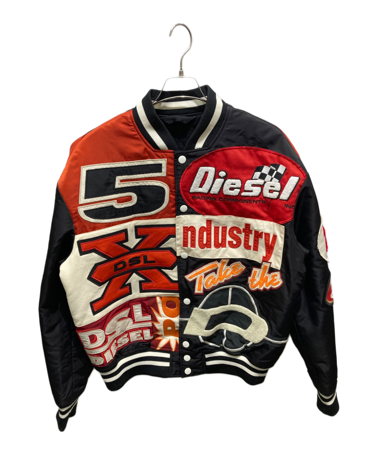 中古・古着通販】DIESEL (ディーゼル) J-BULC－PATCH JACKET レッド