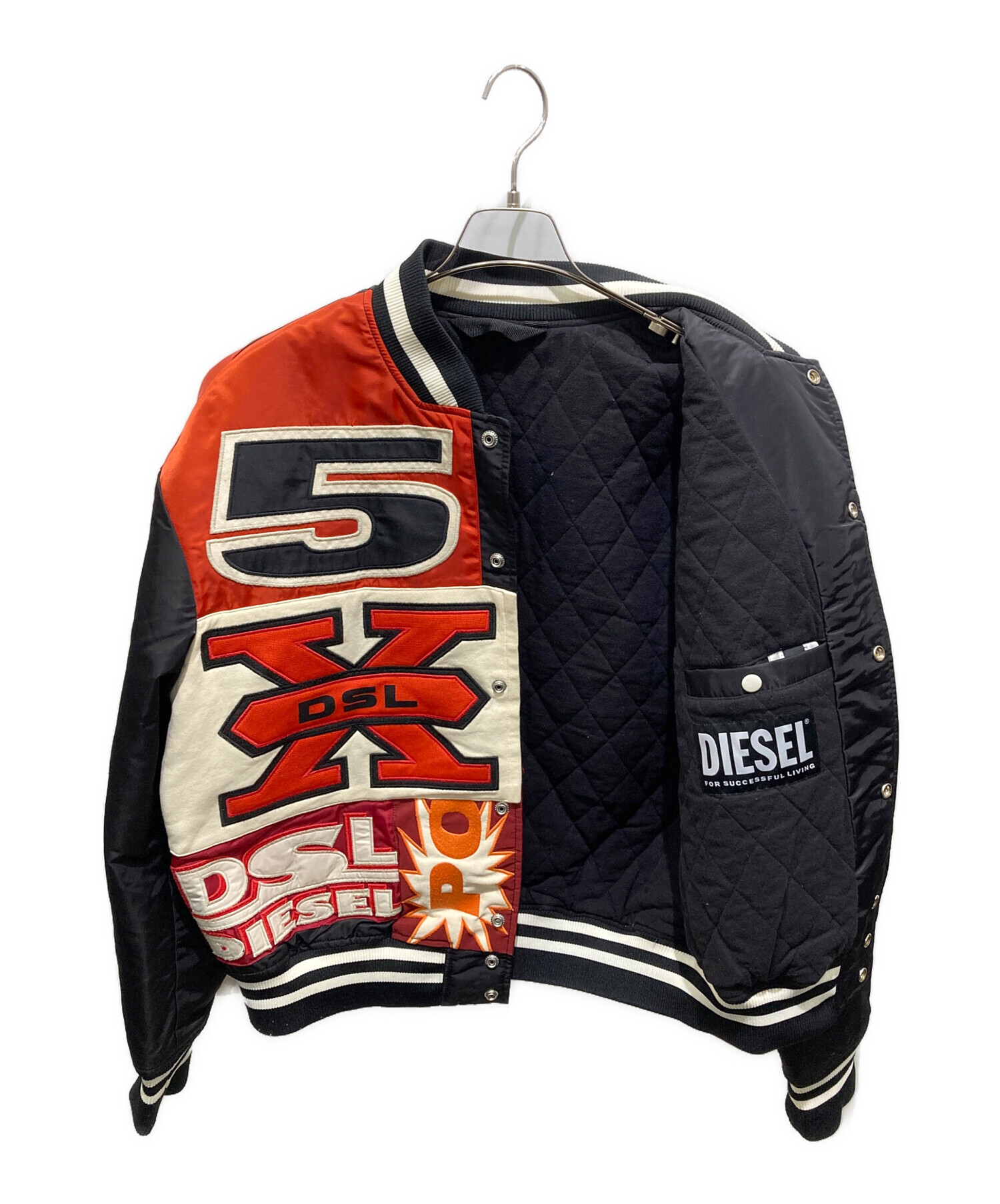 中古・古着通販】DIESEL (ディーゼル) J-BULC－PATCH JACKET レッド