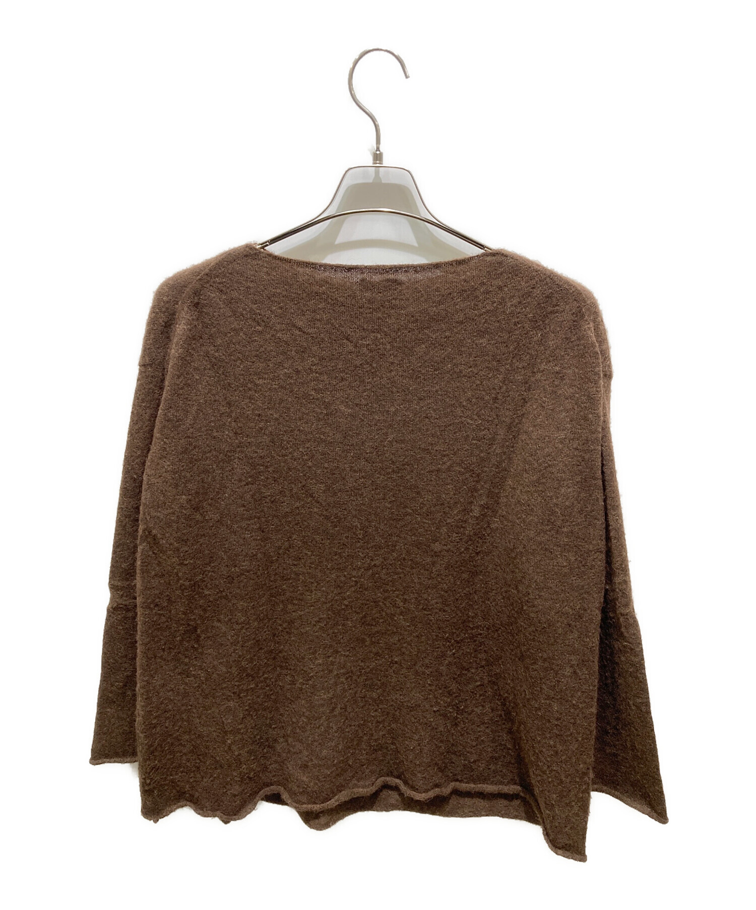 中古・古着通販】wirrow (ウィロウ) Alpaca wool wide knit pullover