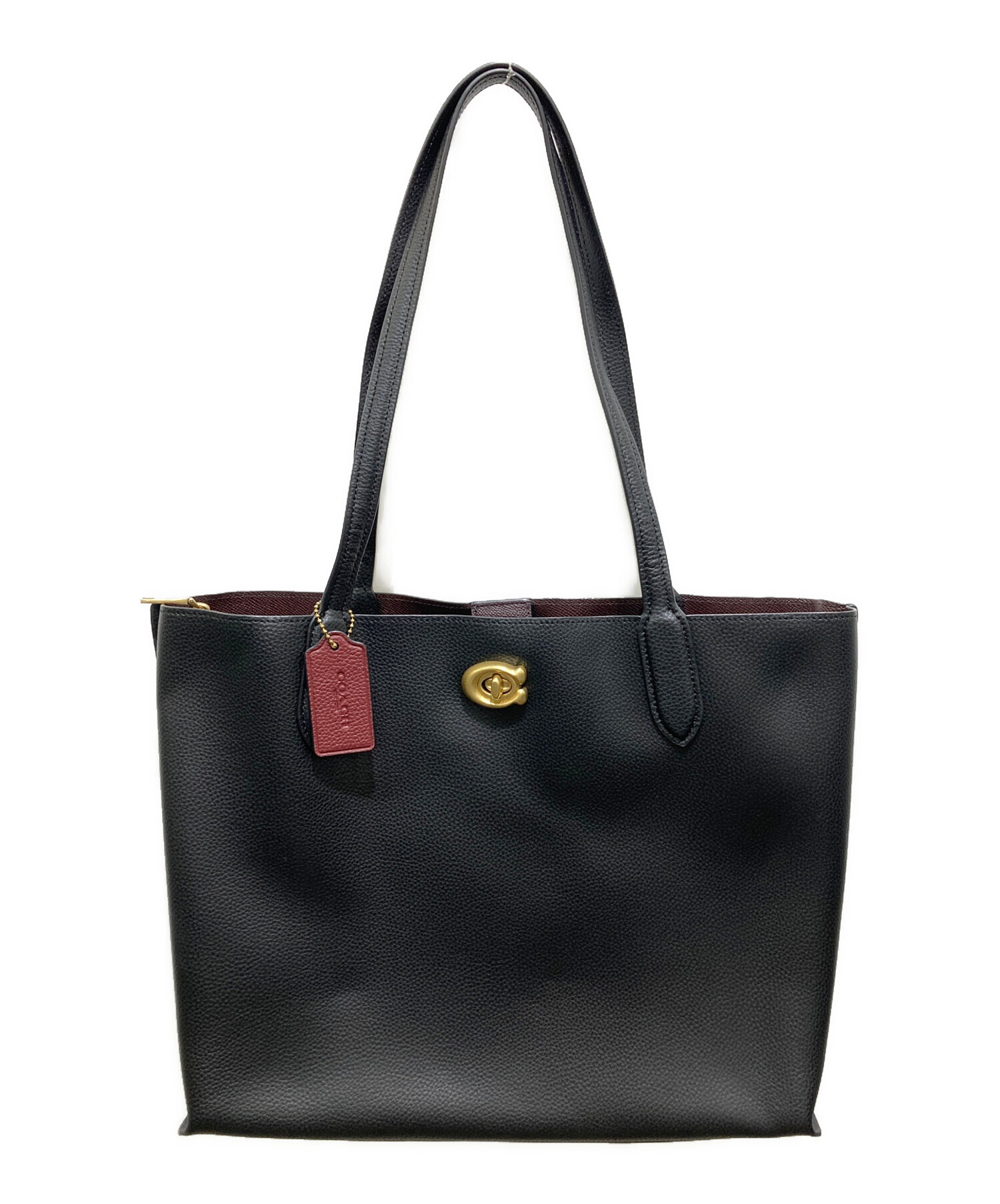 中古・古着通販】COACH (コーチ) ウィロウトートバッグ ブラック