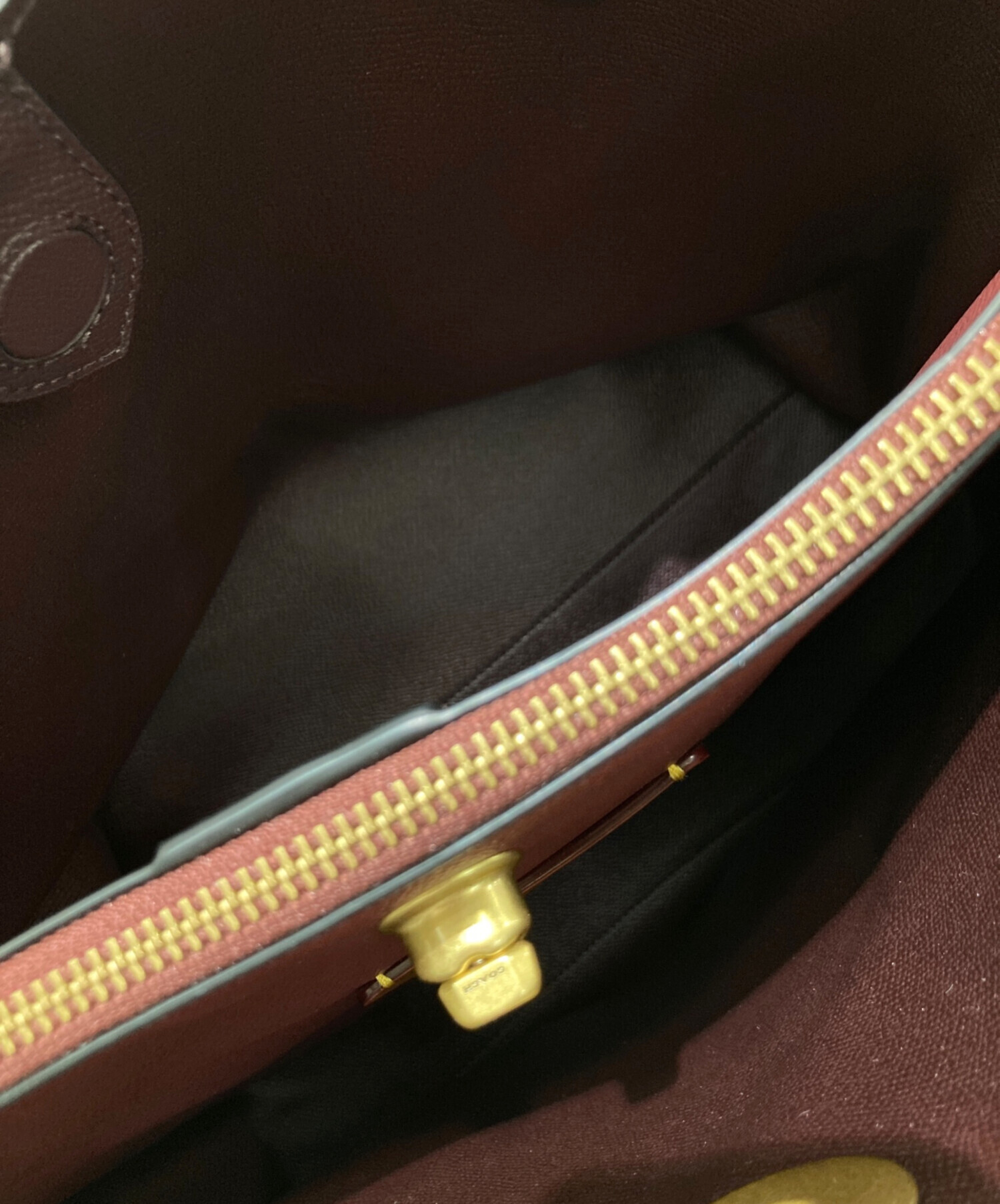 中古・古着通販】COACH (コーチ) ウィロウトートバッグ ブラック