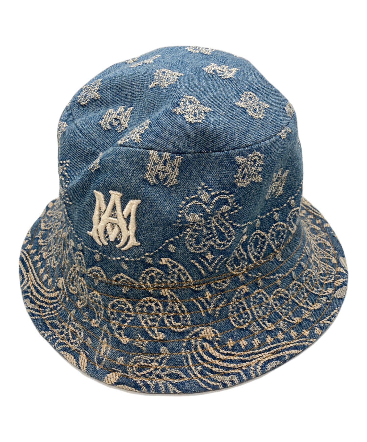 中古・古着通販】AMIRI (アミリ) デニムペイズリーバケットハット
