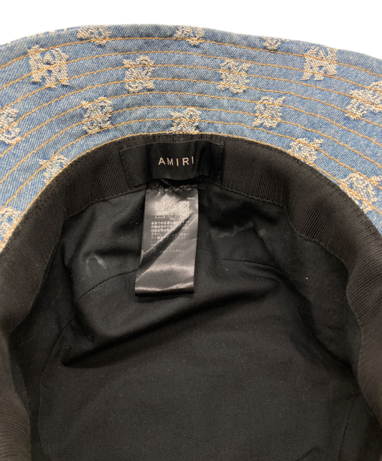 中古・古着通販】AMIRI (アミリ) デニムペイズリーバケットハット