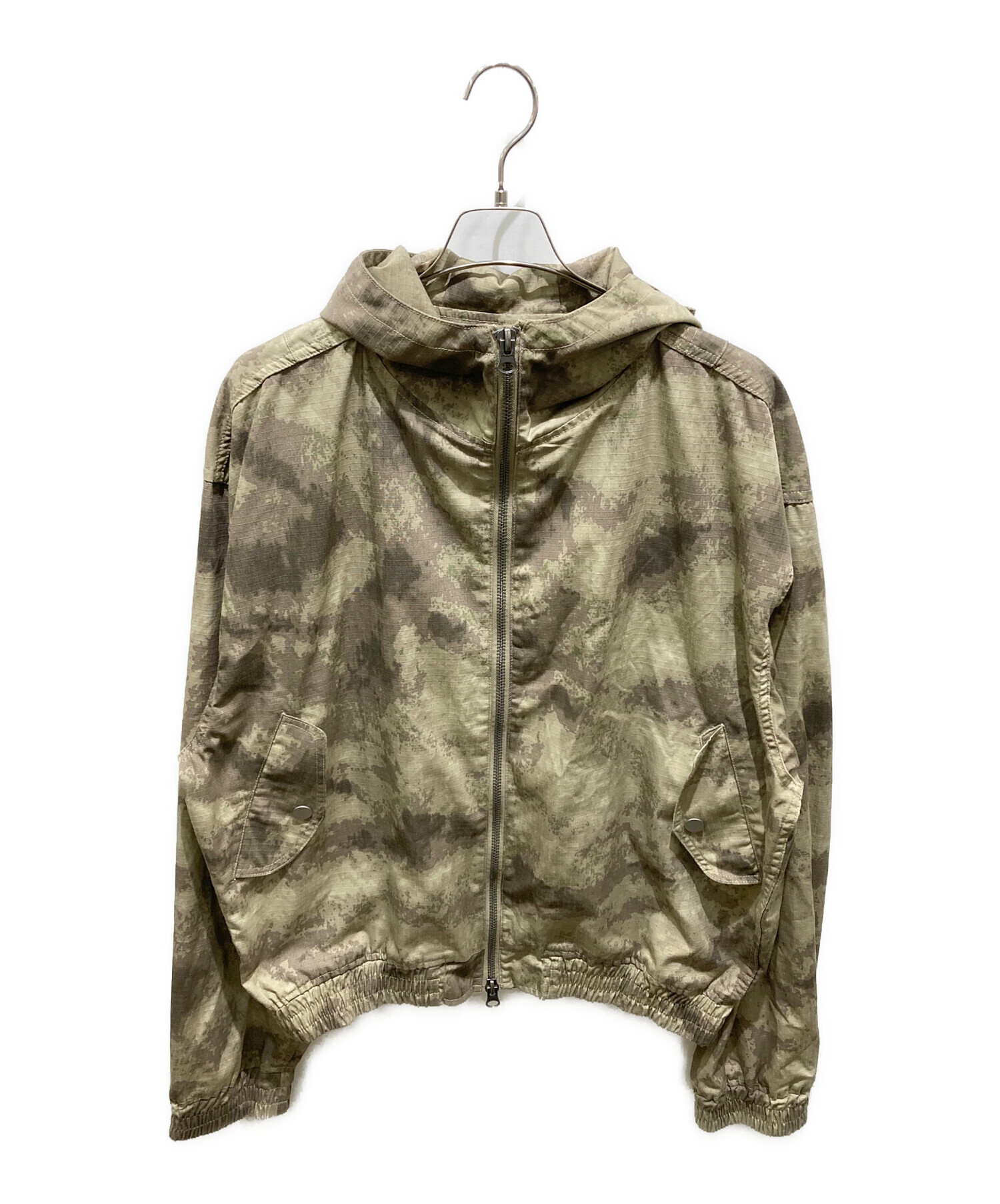 中古・古着通販】BREATH (ブレス) SUICIDE CAMO ZIP UP HOODIE カーキ 