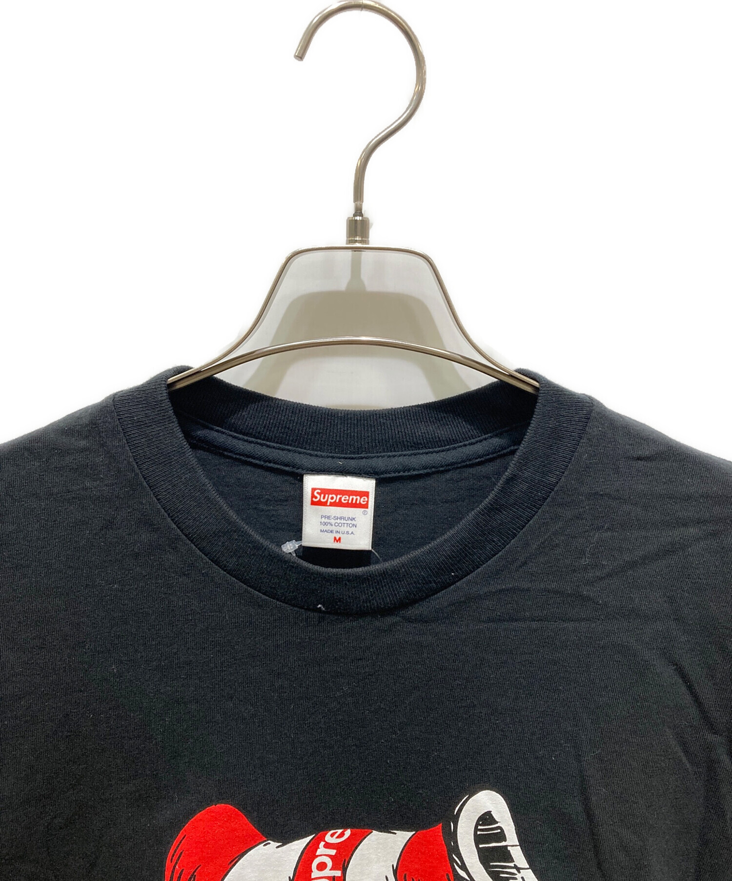 中古・古着通販】SUPREME (シュプリーム) CAT IN THE HAT TEE ブラック 