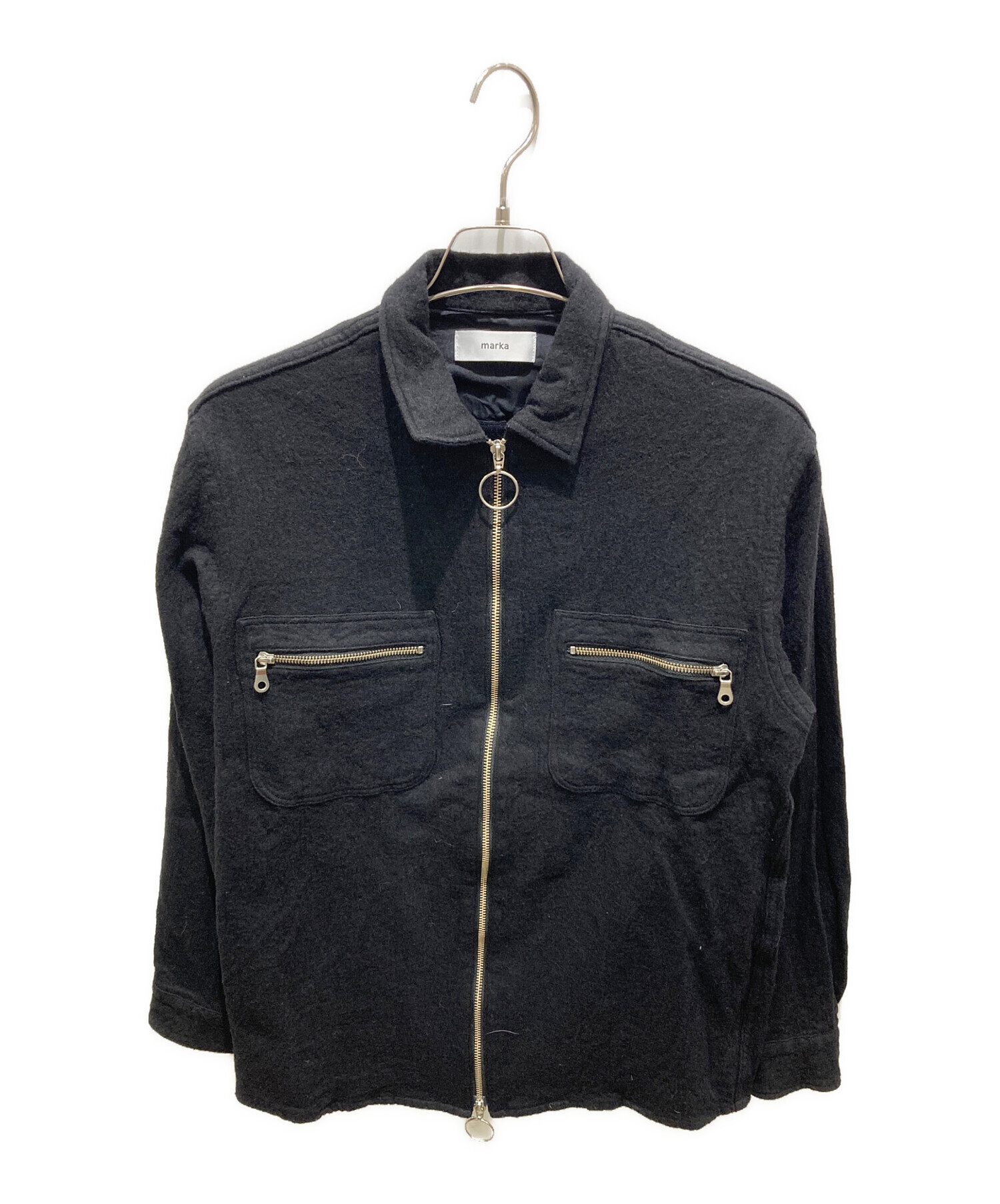 中古・古着通販】MARKA (マーカ) コットンウールダブルポケットシャツ 