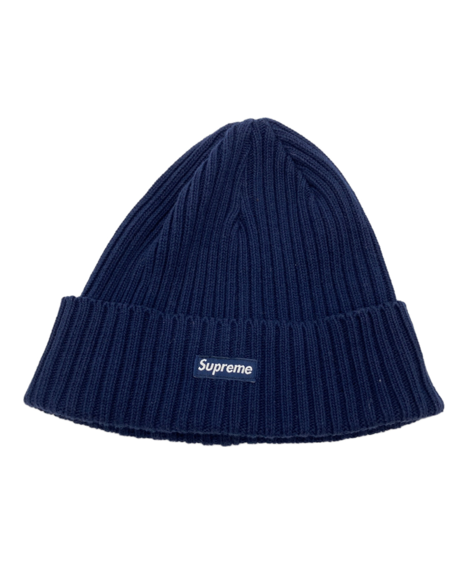 中古・古着通販】SUPREME (シュプリーム) overdyed beanie ネイビー