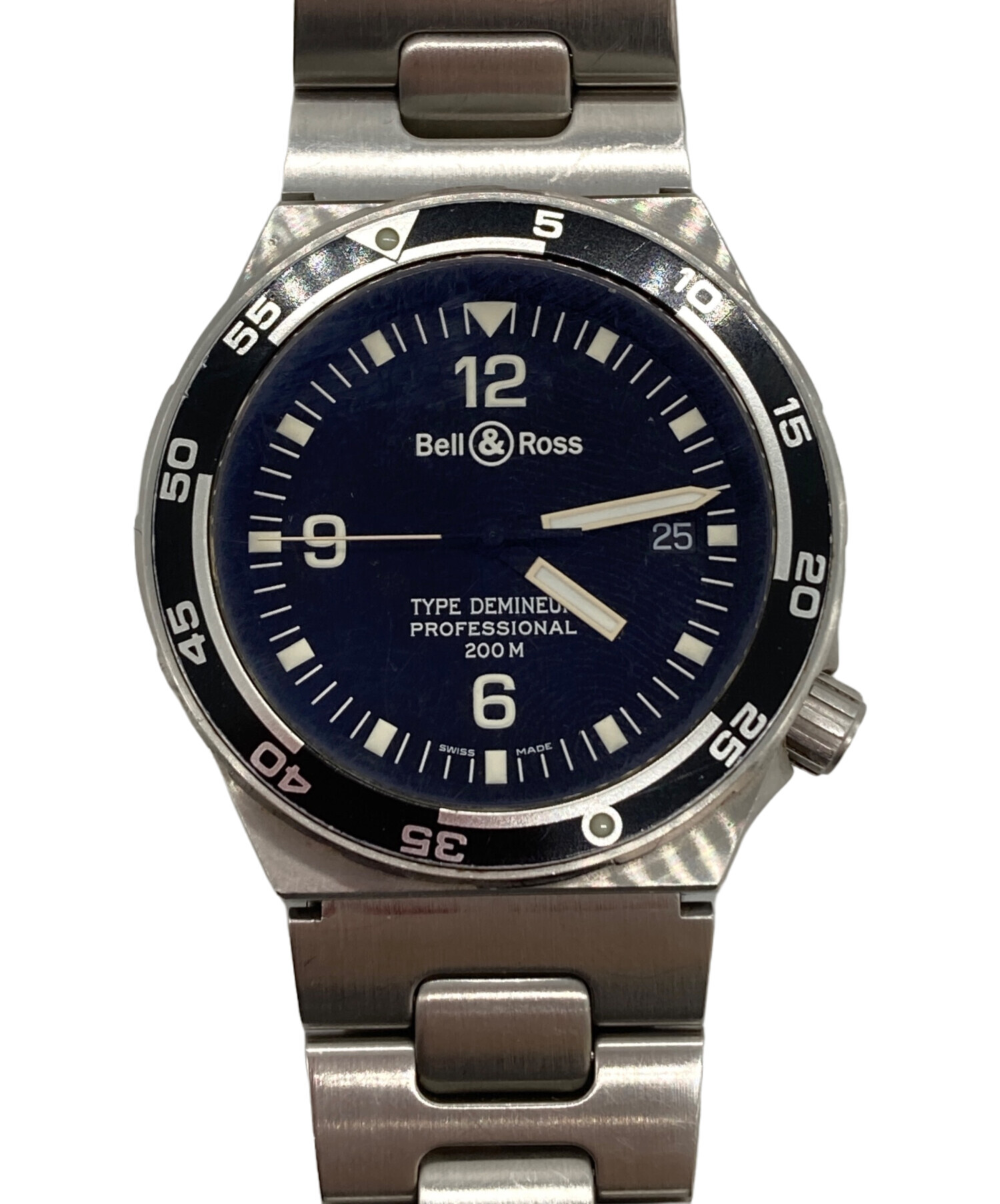 中古・古着通販】BELL&ROSS (ベルアンドロス) TYPE DEMINEUR ブラック