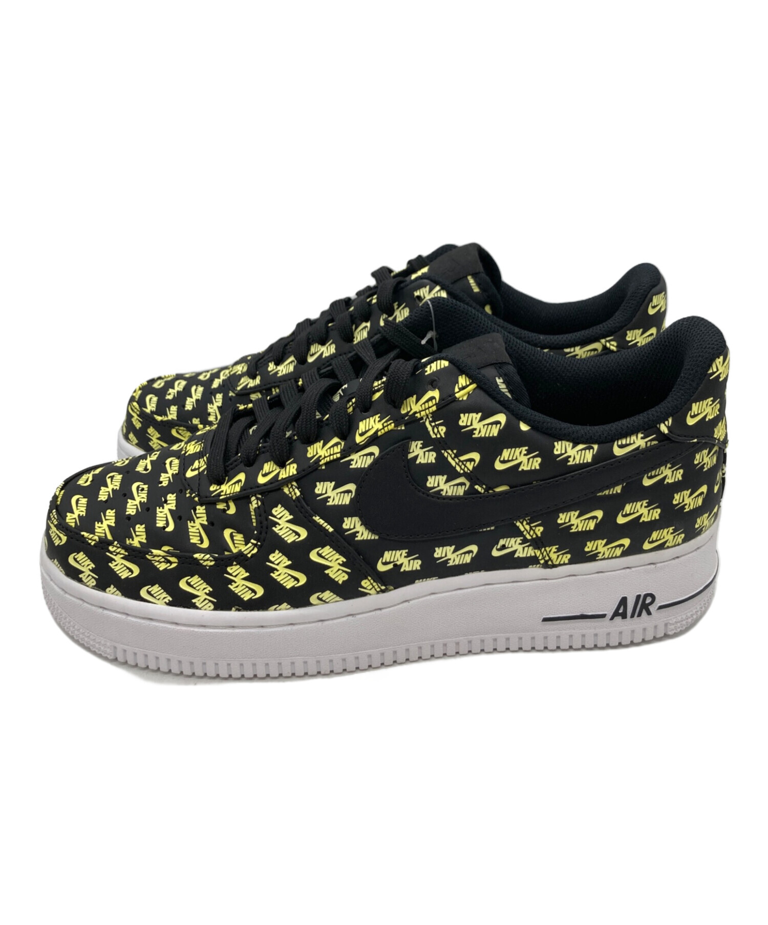中古・古着通販】NIKE (ナイキ) AIR FORCE 1 07 QS ブラック サイズ:27 