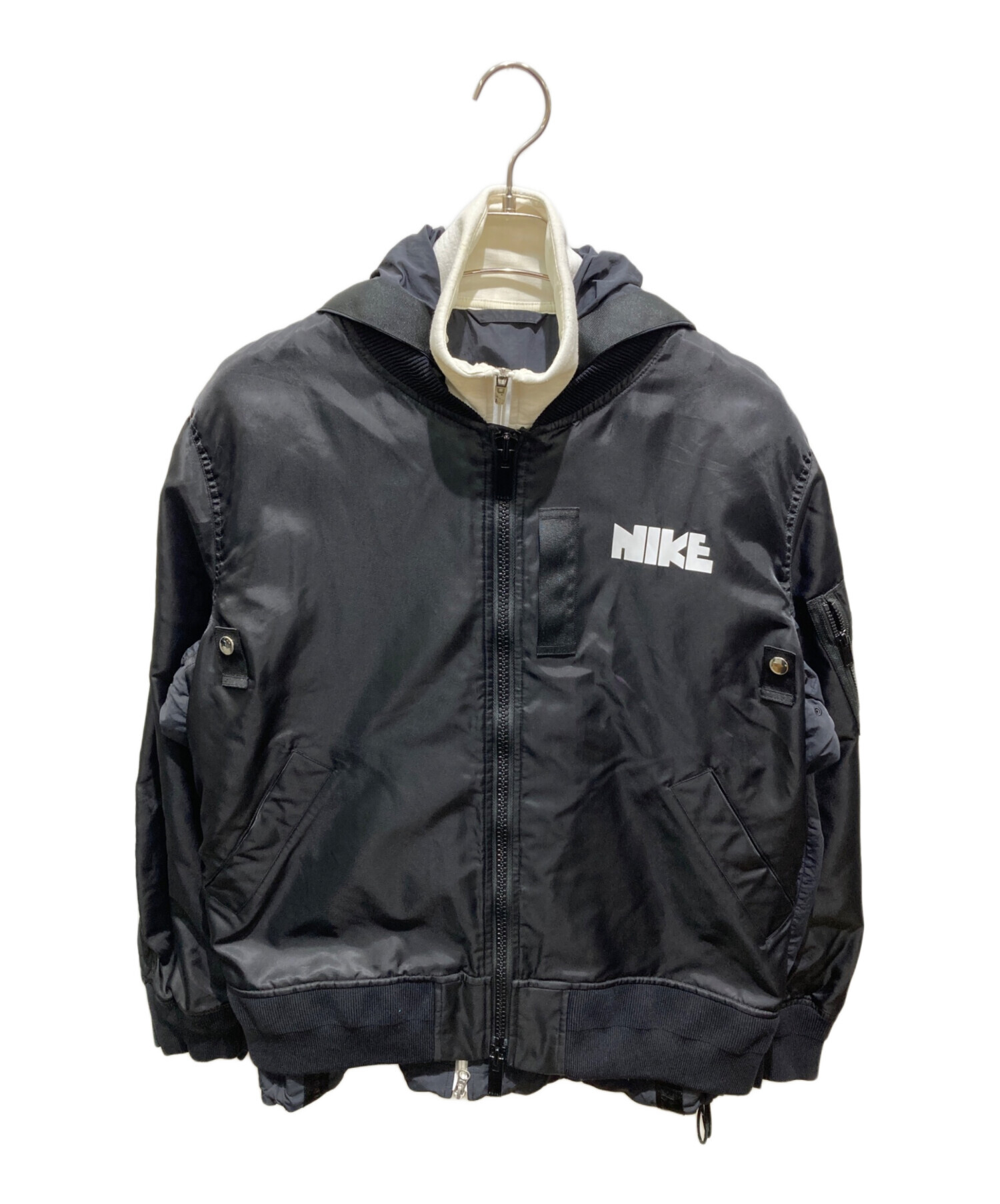 中古・古着通販】NIKE (ナイキ) sacai (サカイ) Layered Bomber Jacket