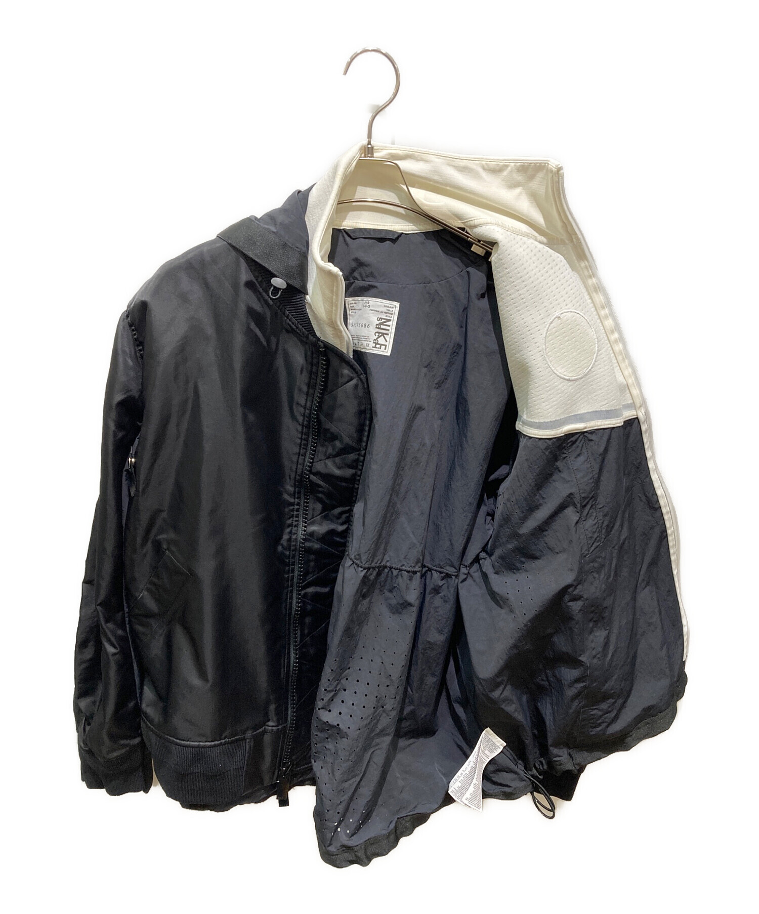 中古・古着通販】NIKE (ナイキ) sacai (サカイ) Layered Bomber Jacket