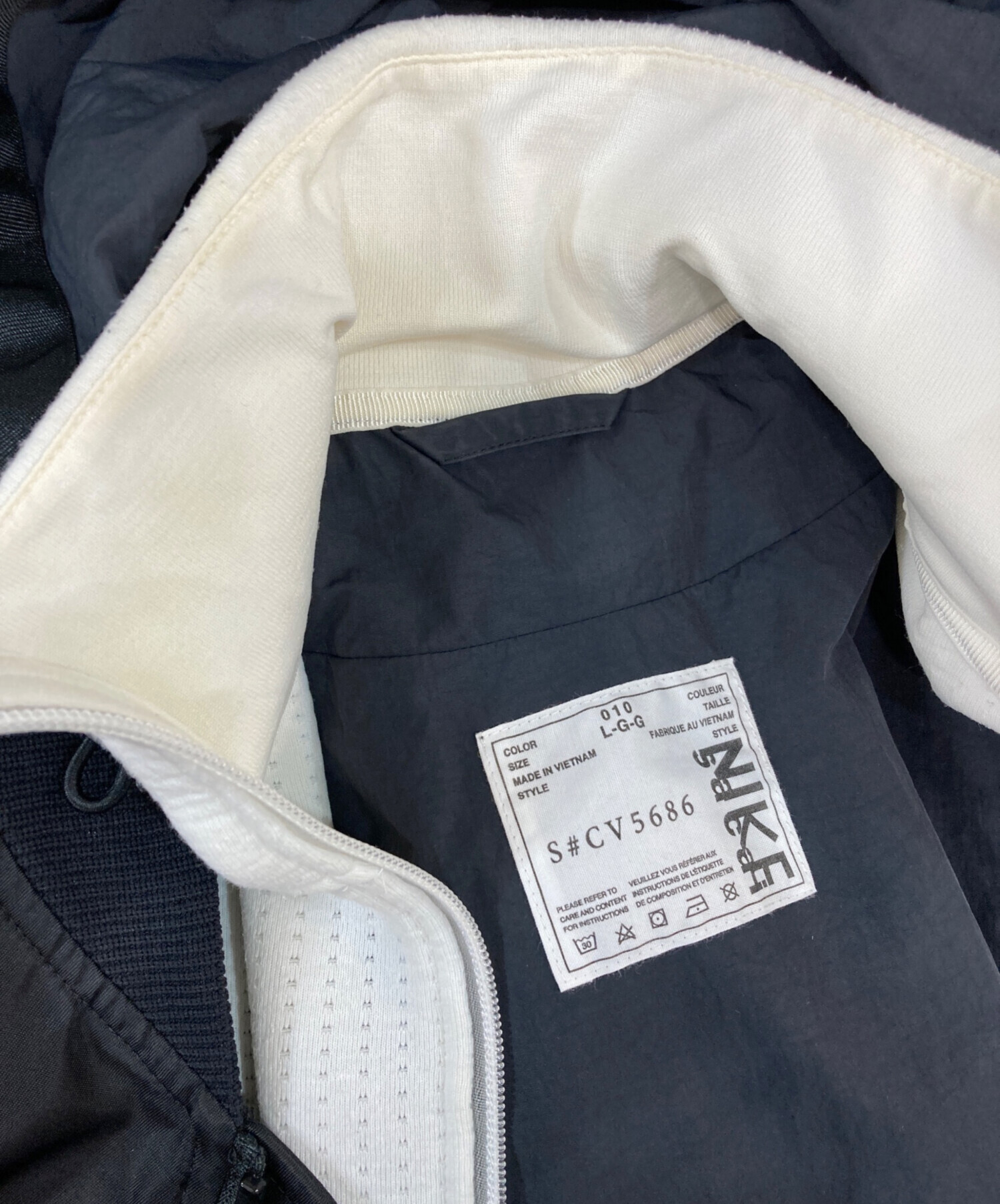 中古・古着通販】NIKE (ナイキ) sacai (サカイ) Layered Bomber Jacket