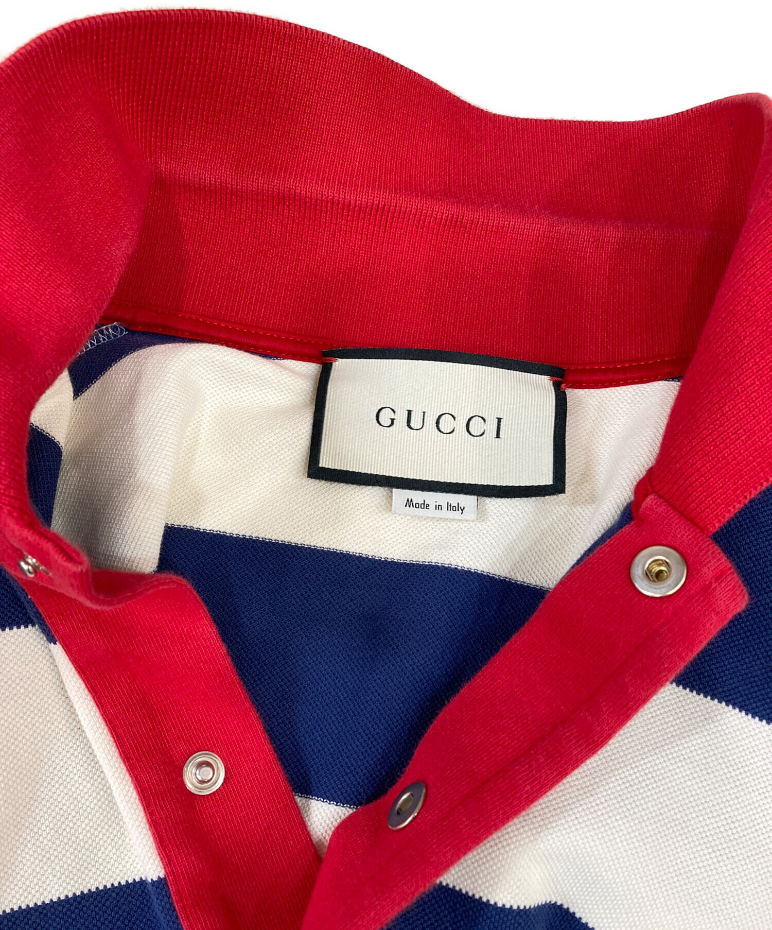 グッチ　エンブロイダリー　ポロシャツ GUCCI（グッチ） ポロシャツ メンズ トップス ポロシャツ エンブロイ
