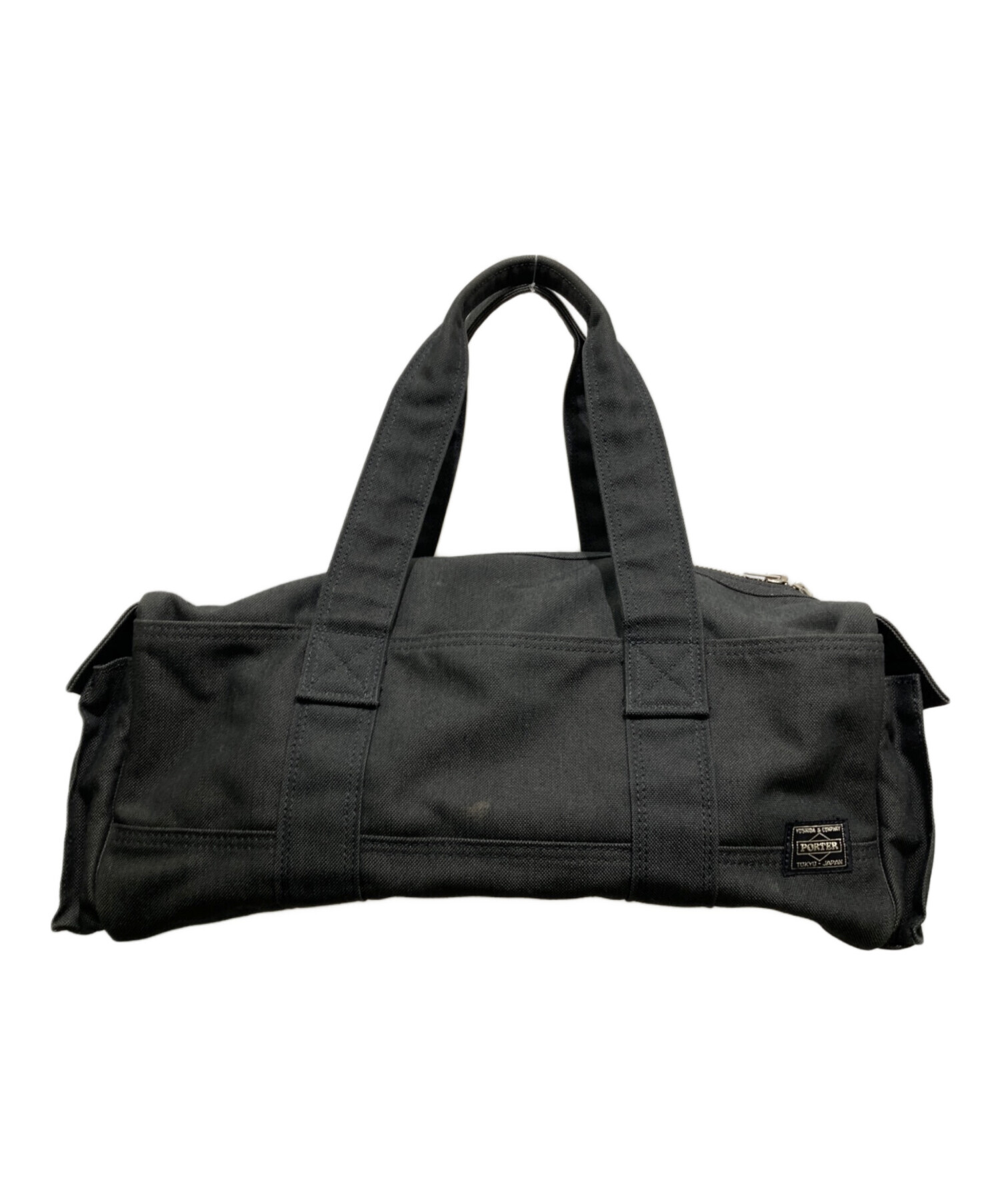 中古・古着通販】PORTER (ポーター) SMOKYミニボストンバッグ ブラック