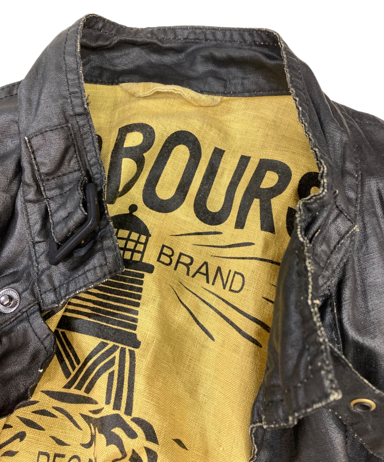 中古・古着通販】Barbour (バブアー) DURALINEN FLYER JACKET ブラック 