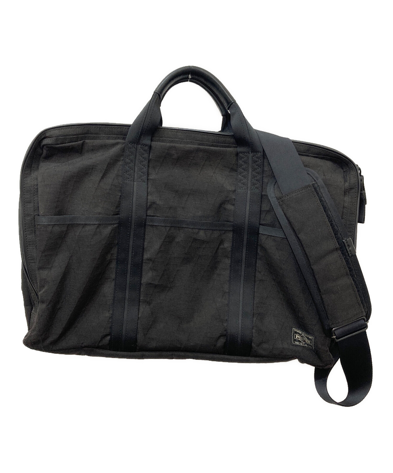 中古・古着通販】PORTER (ポーター) 2WAYブリーフケース ブラック