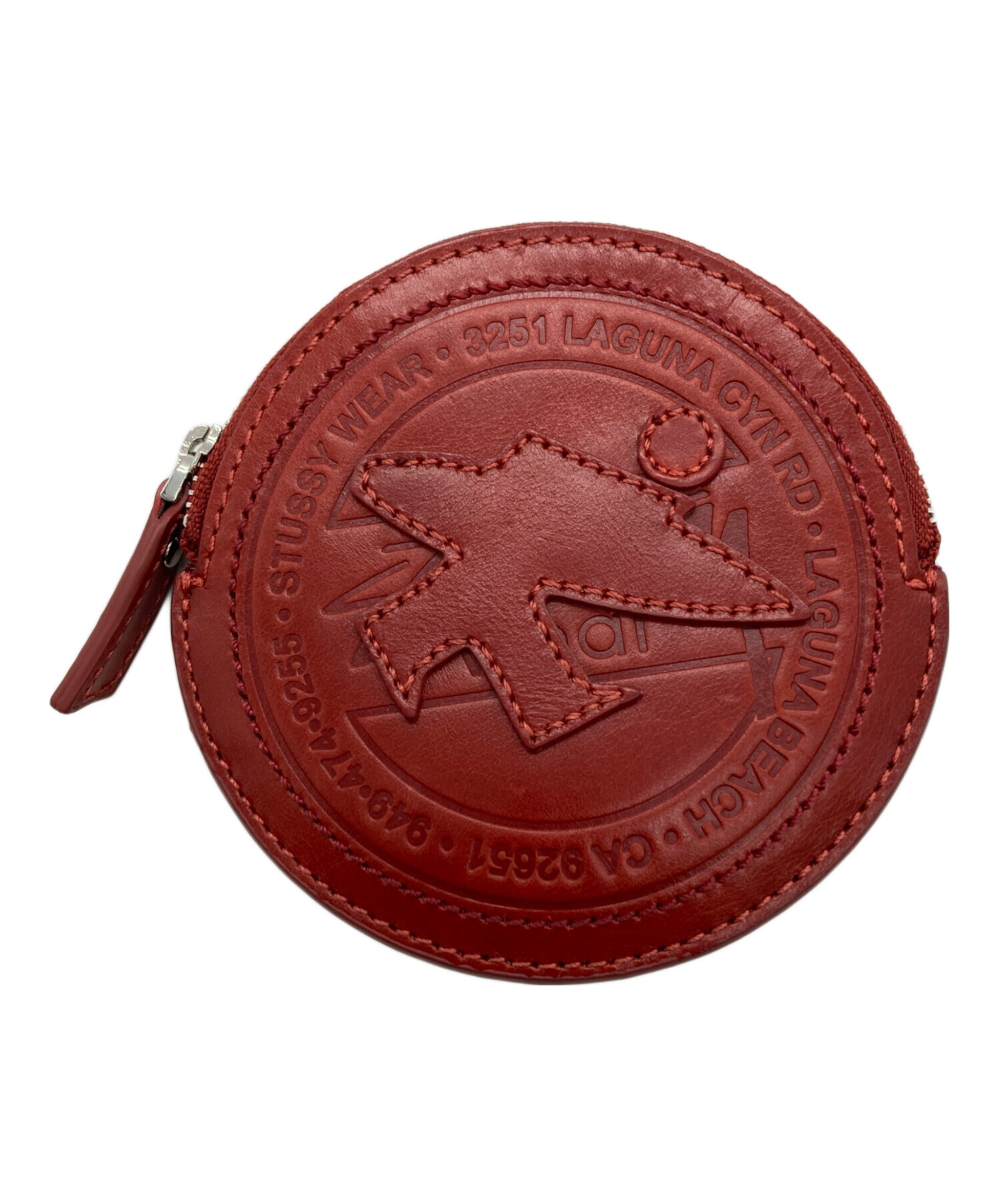 中古・古着通販】stussy (ステューシー) SURF DOT LEATHER POUCH