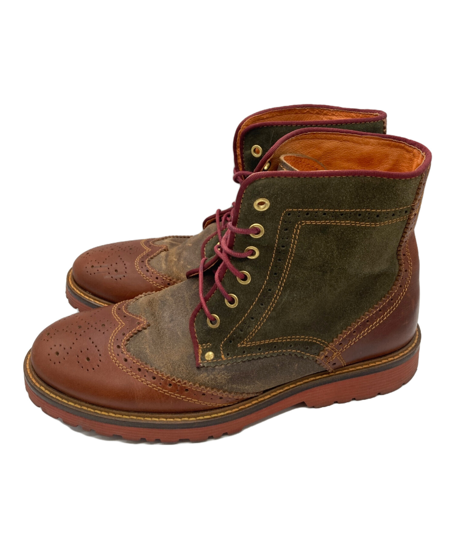 中古・古着通販】Danner (ダナー) ウイングチップ ワークブーツ