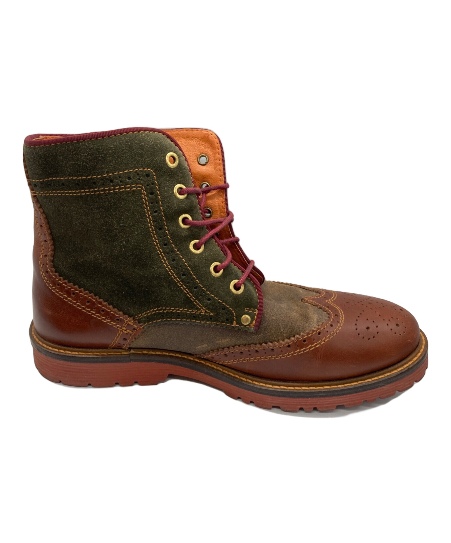 中古・古着通販】Danner (ダナー) ウイングチップ ワークブーツ