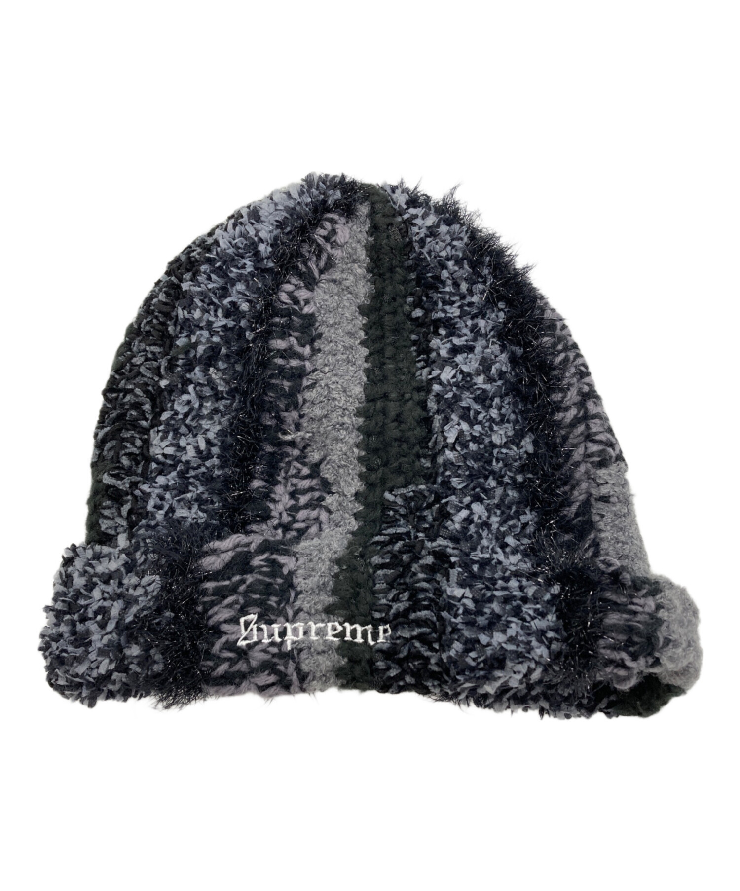 中古・古着通販】SUPREME (シュプリーム) Tinsel Stripe Beanie