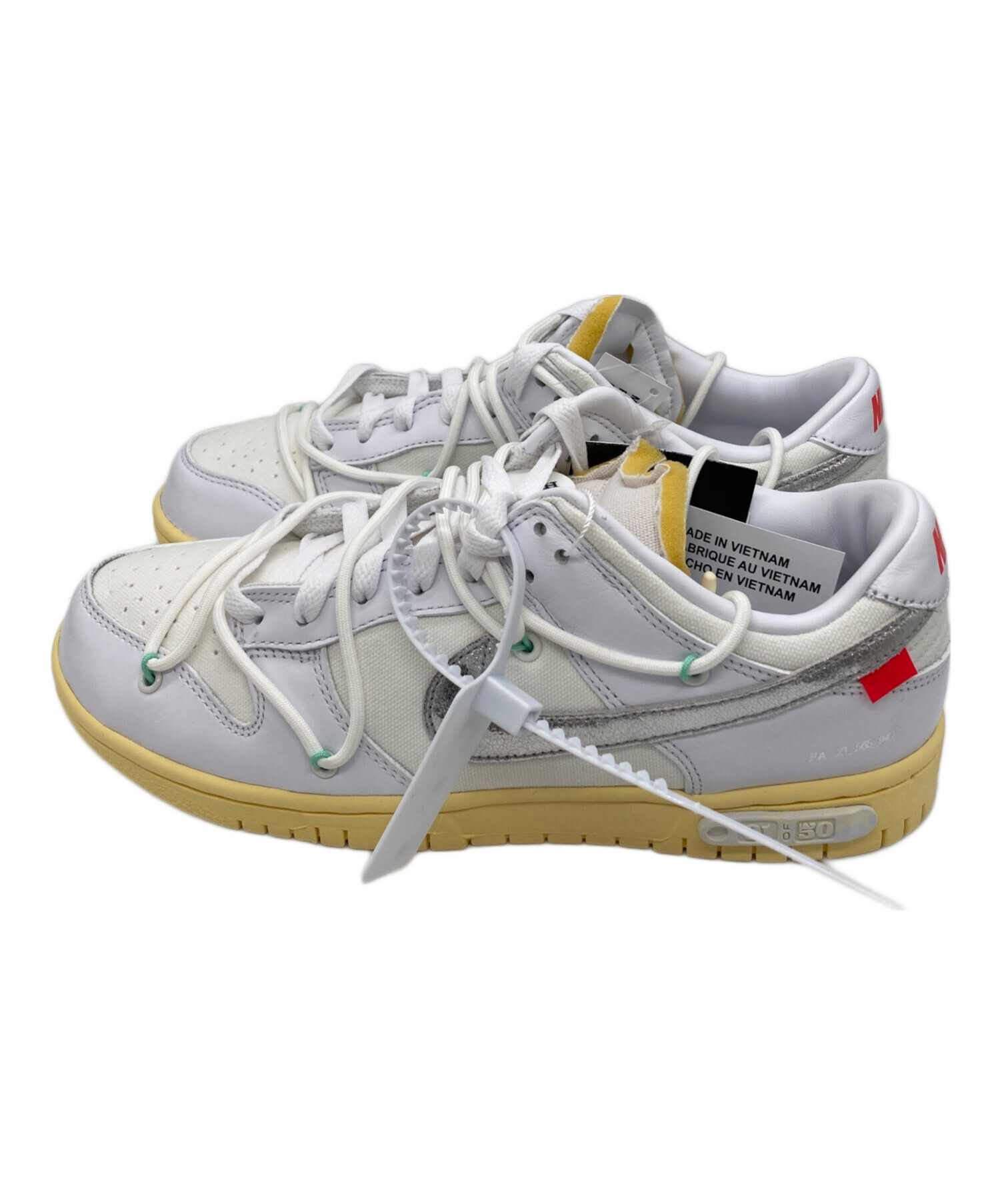 中古・古着通販】NIKE (ナイキ) OFFWHITE (オフホワイト) Dunk Low 1 