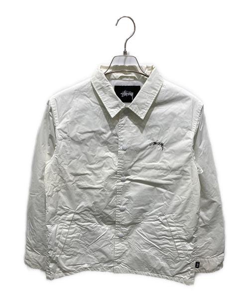 中古・古着通販】stussy (ステューシー) コーチジャケット ホワイト