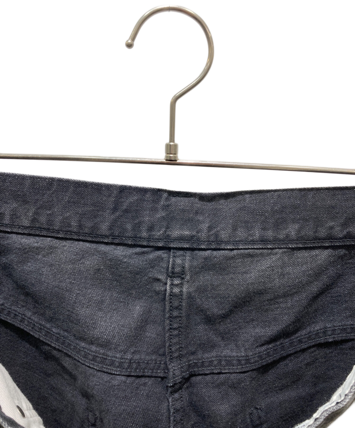 中古・古着通販】ANCELLM (アンセルム) AGING WIDE DENIM 5P PANTS