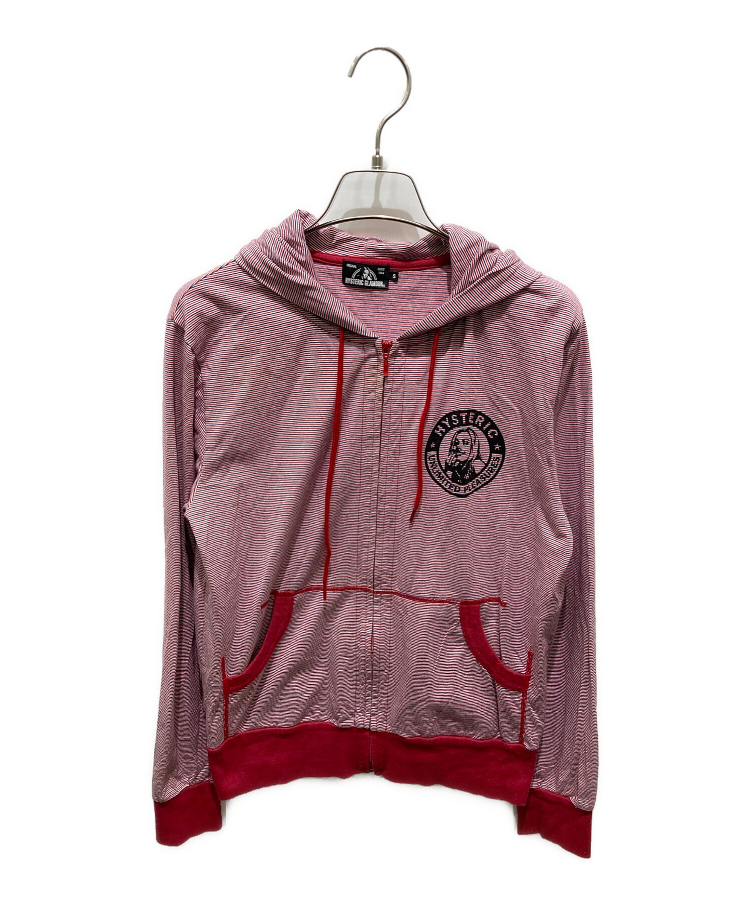 HYSTERIC GLAMOUR ヒステリックグラマーフルジップパーカー【中古】 中古・古着通販】Hysteric Glamour (ヒステリックグラマー) ジップ