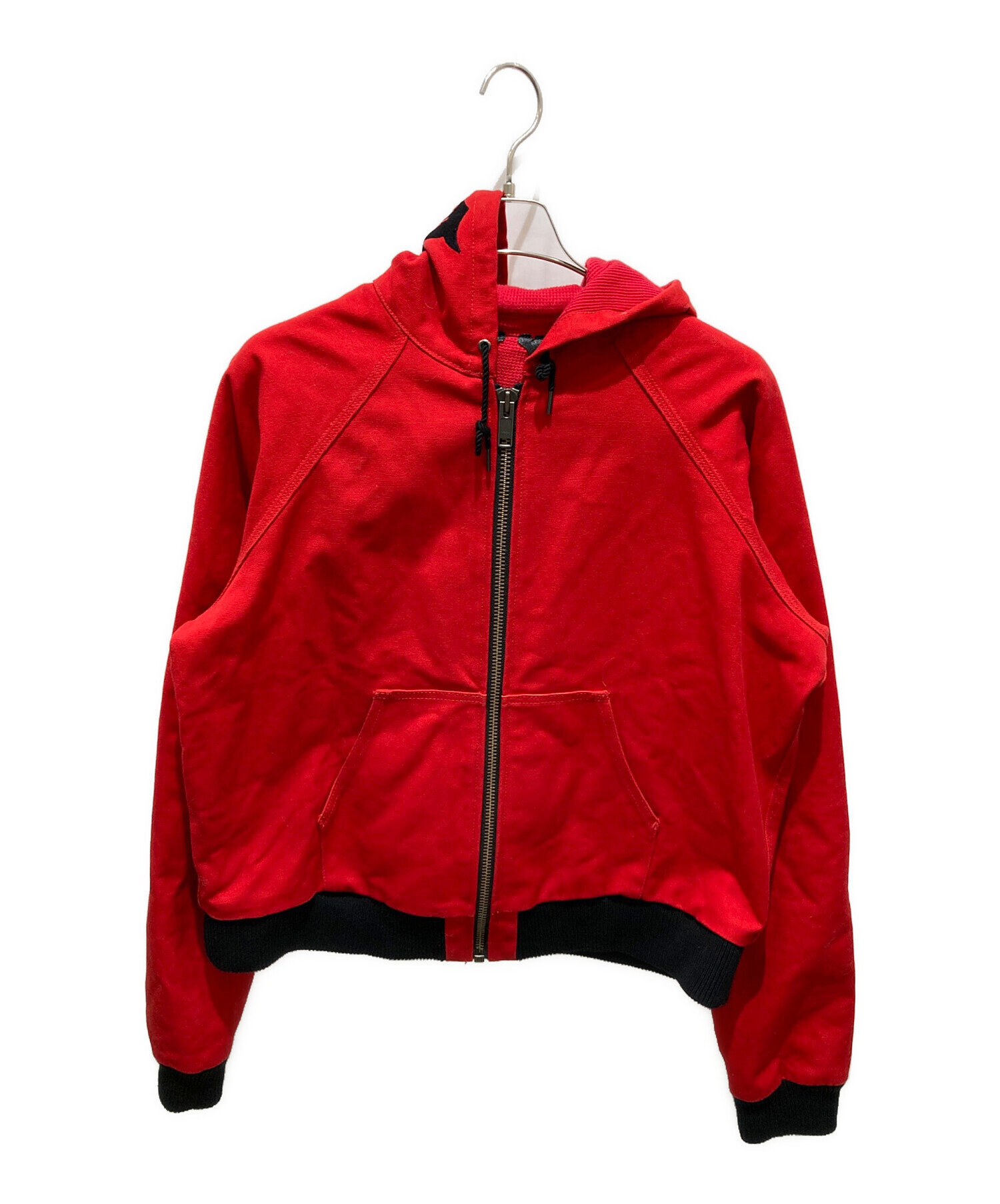 中古・古着通販】VLONE (ヴィーロン) Canvas Jacket Embroidered Red 