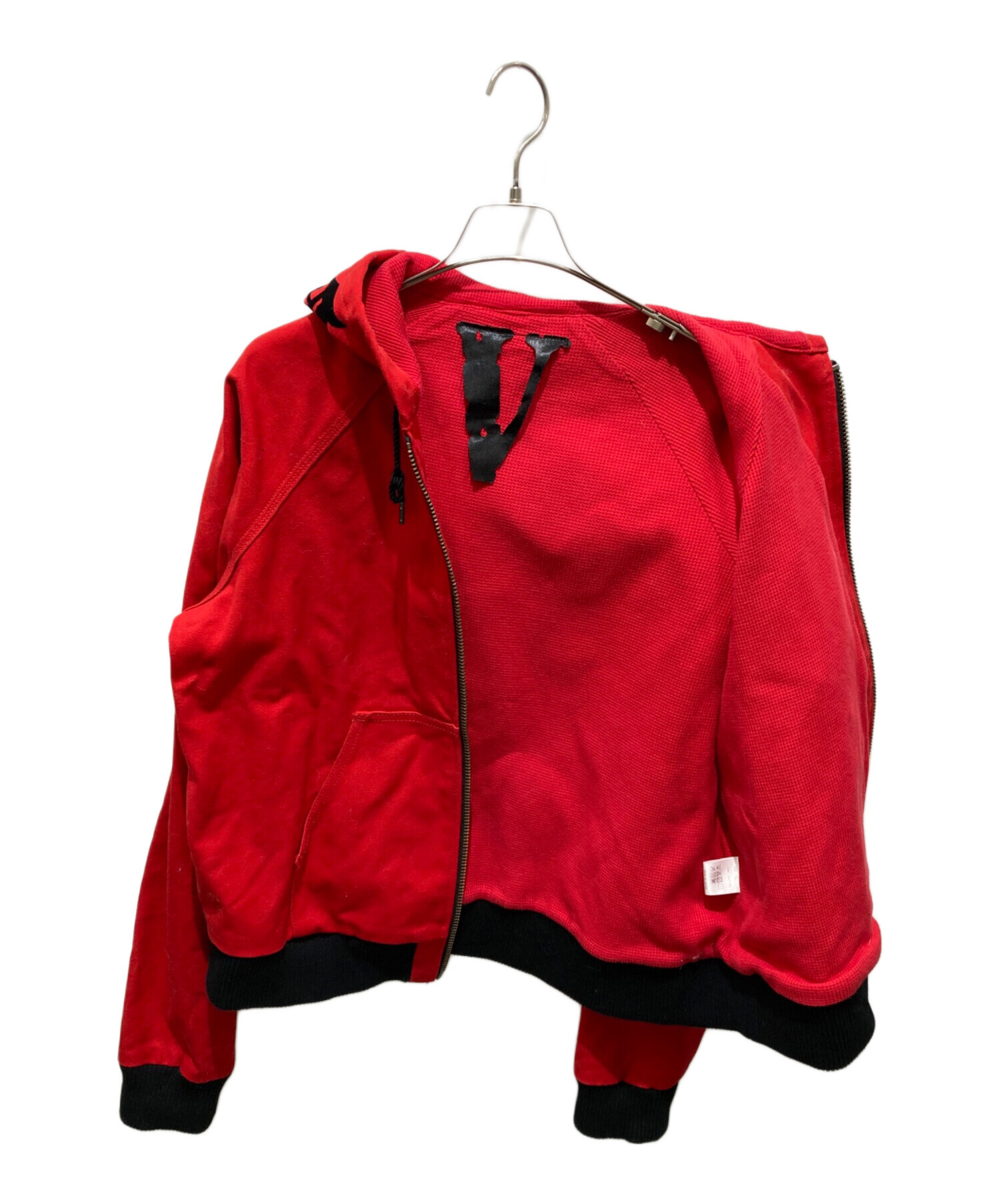 中古・古着通販】VLONE (ヴィーロン) Canvas Jacket Embroidered Red