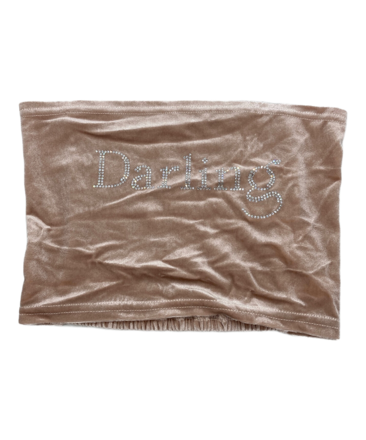 中古・古着通販】darich (ダーリッチ) ベロアロゴミニスカートセット  display picture 1