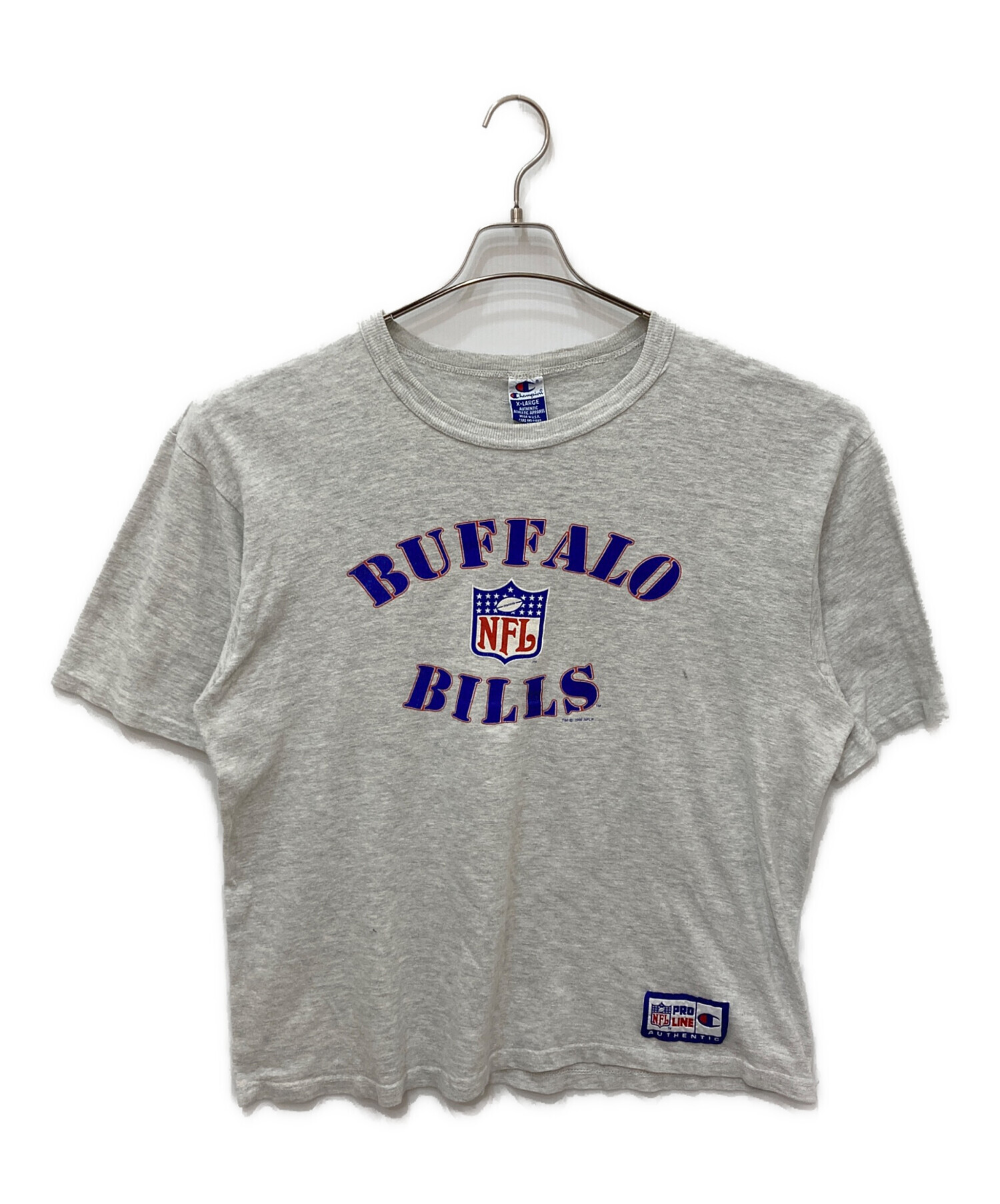 Champion グレー Tシャツ 中古・古着通販】Champion (チャンピオン) プリントTシャツ グレー