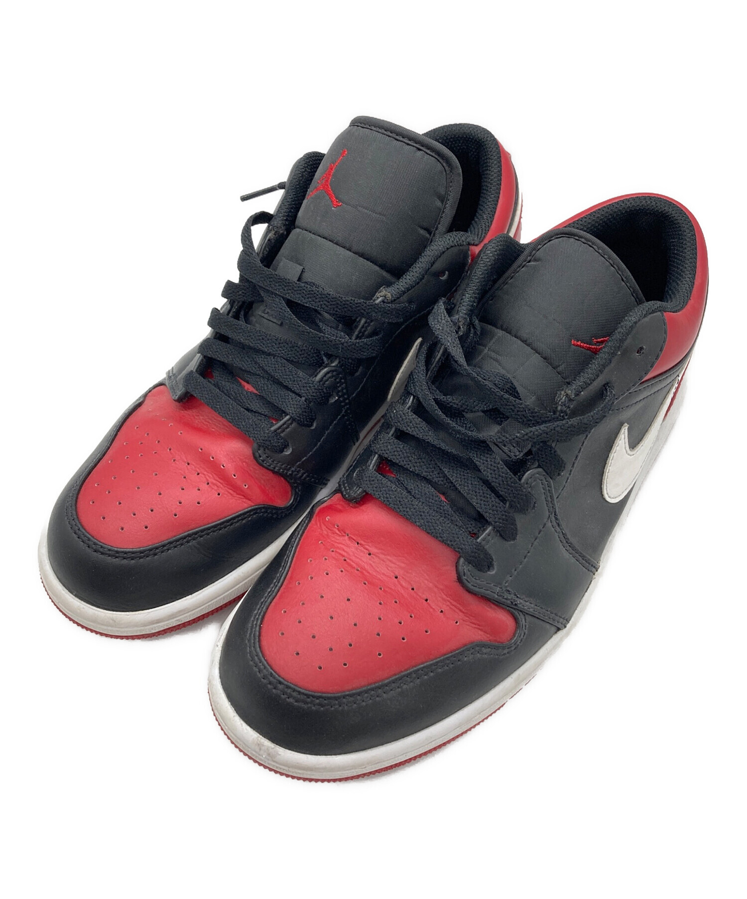 中古・古着通販】NIKE (ナイキ) Air Jordan 1 Low レッド×ブラック 
