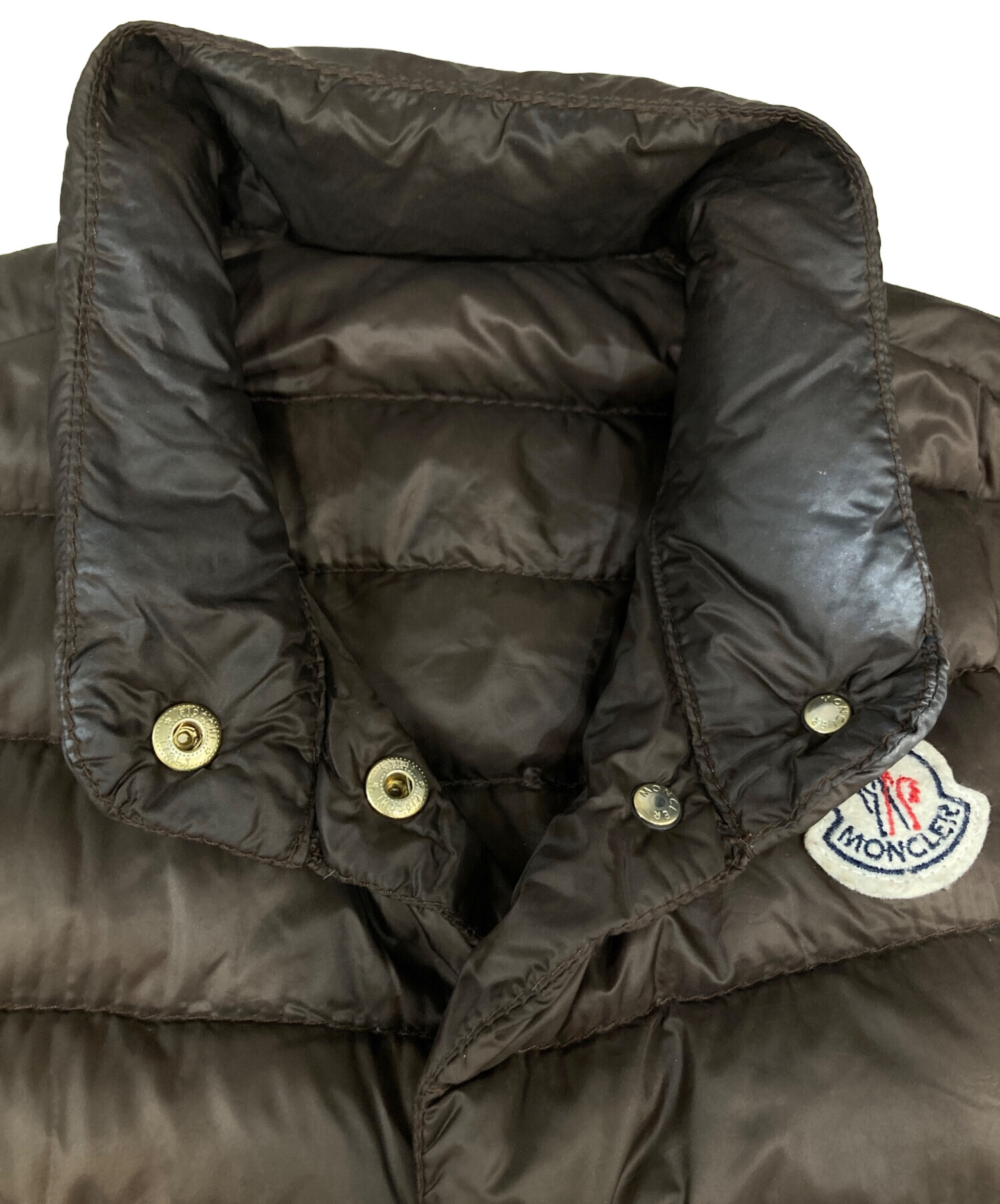 中古・古着通販】MONCLER (モンクレール) LIANE ダウンベスト ブラウン