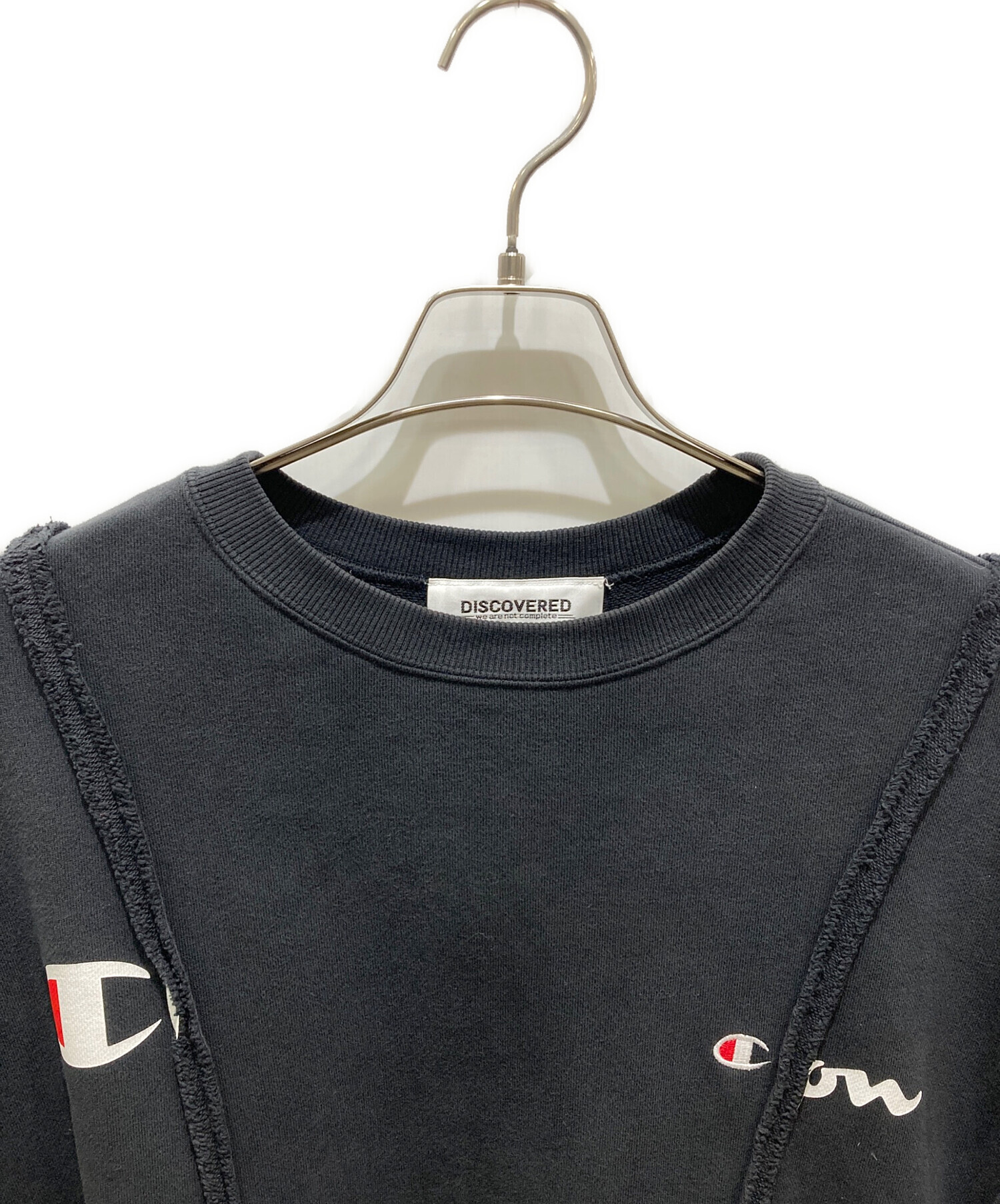 DISCOVERED WIDE CHAMP SWEAT 再構築スウェット 中古・古着通販】DISCOVERED (ディスカバード) WIDE CHAMP SWEAT
