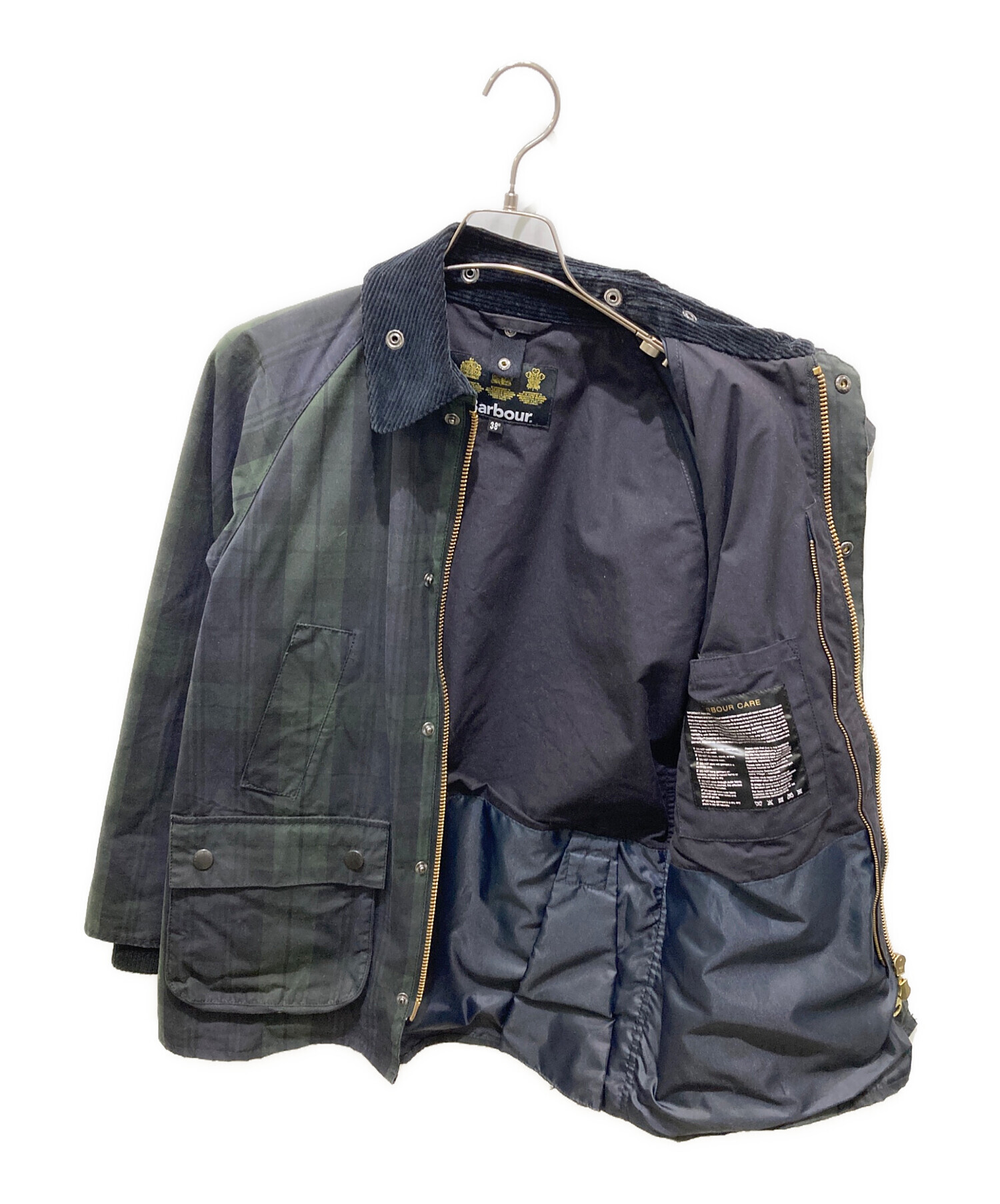 中古・古着通販】Barbour (バブアー) チェック柄 SL BEDALE ジャケット 