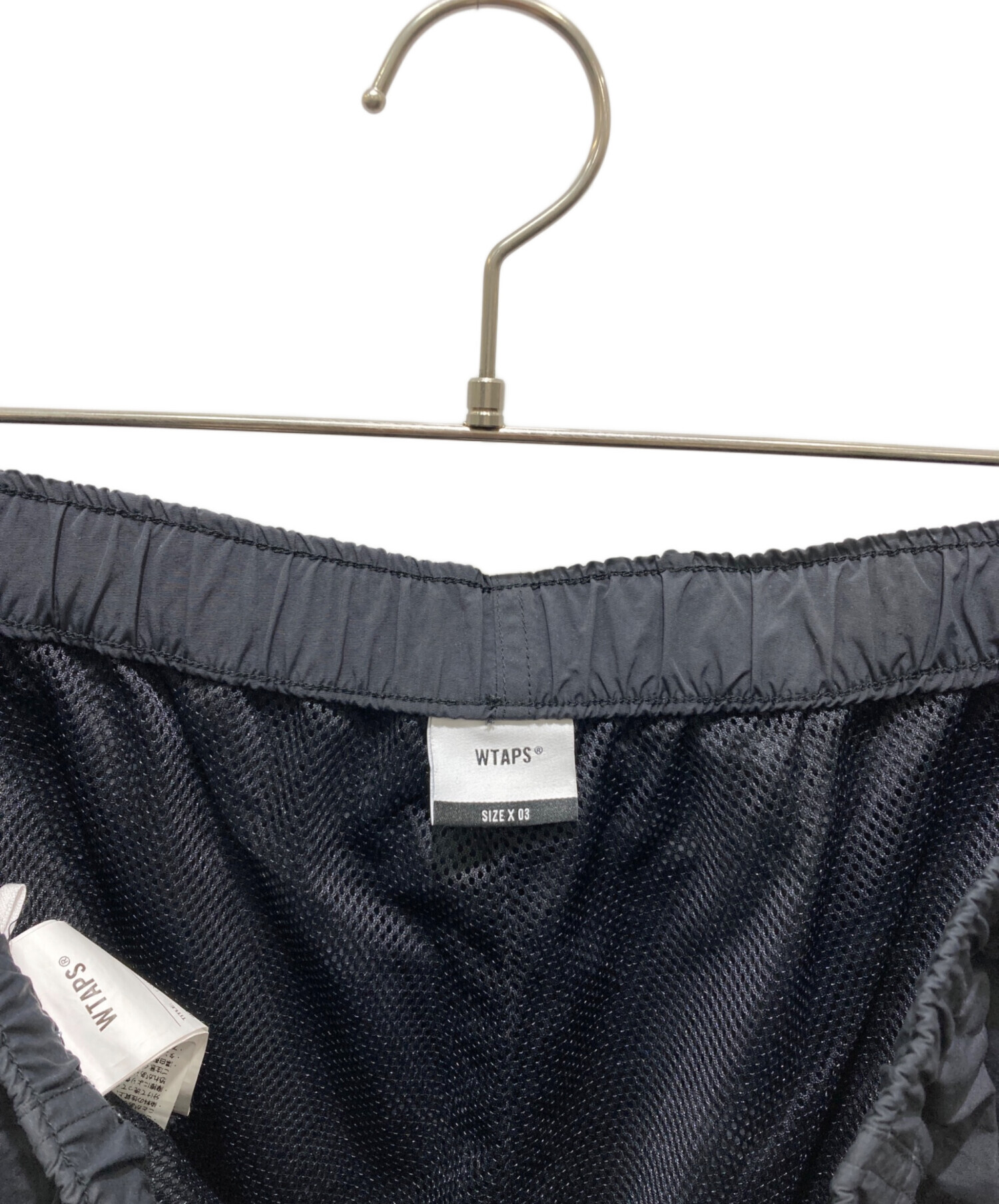 中古・古着通販】WTAPS (ダブルタップス) TRACKS/TROUSERS ブラック