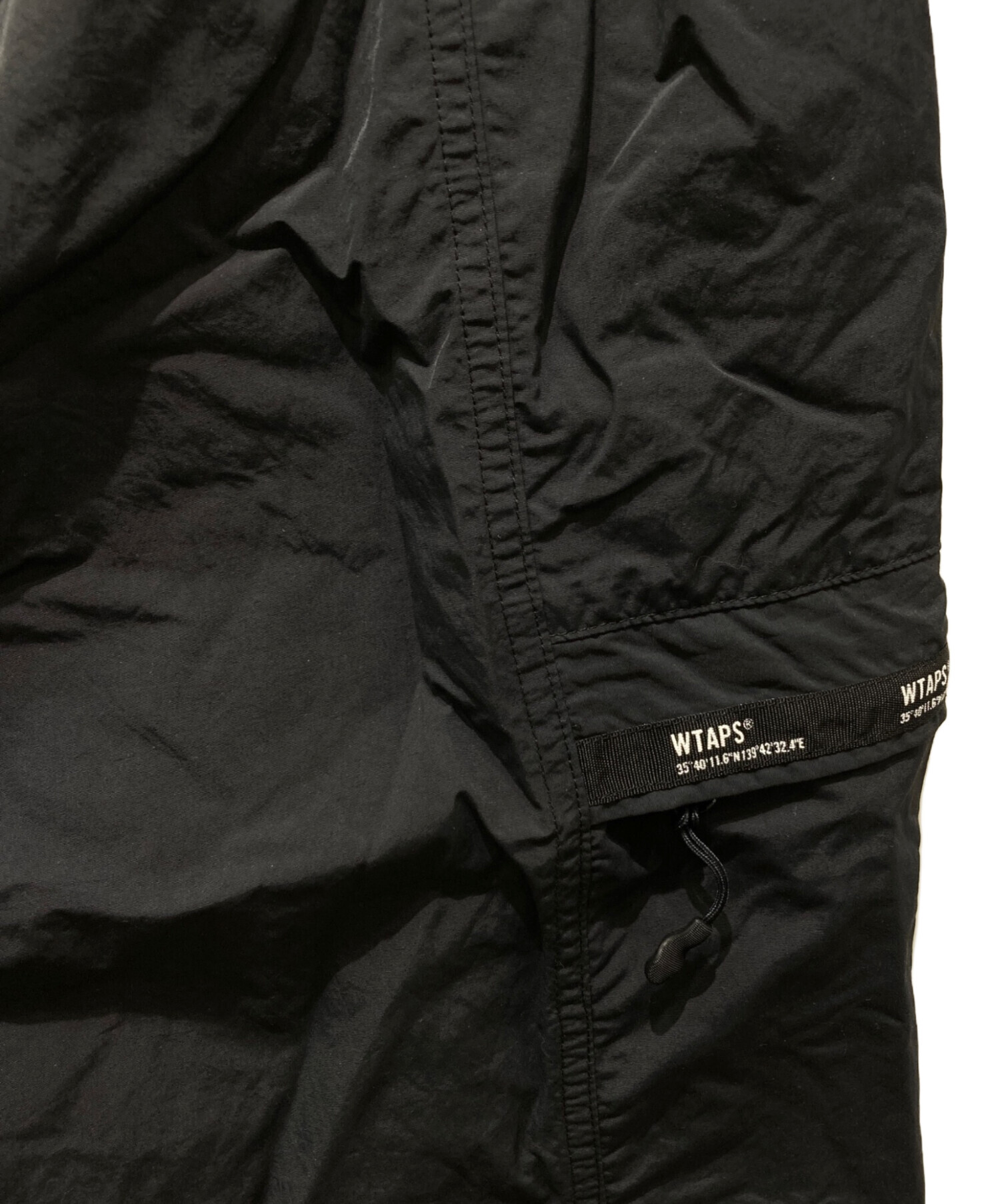 中古・古着通販】WTAPS (ダブルタップス) TRACKS/TROUSERS ブラック