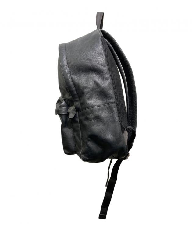 中古・古着通販】COACH (コーチ) レザーリュック ブラック｜ブランド