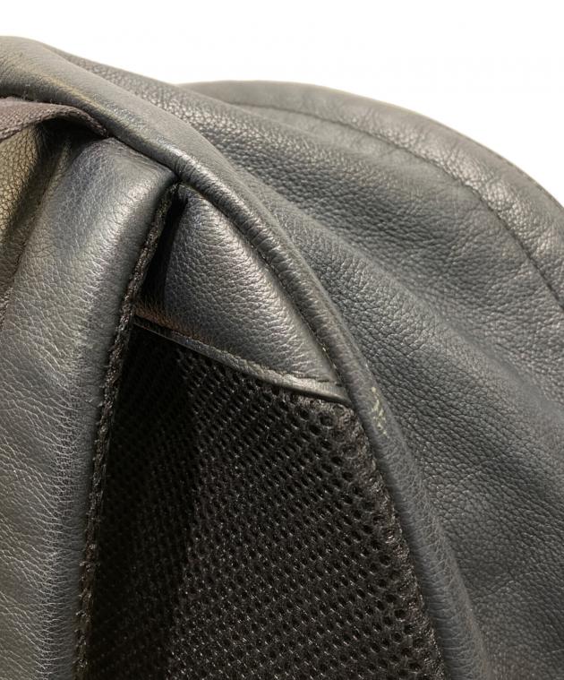 中古・古着通販】COACH (コーチ) レザーリュック ブラック｜ブランド