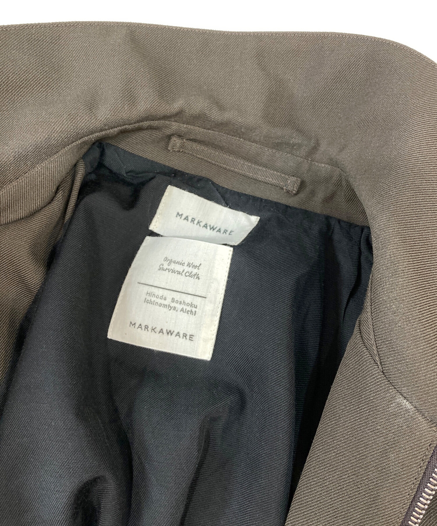 中古・古着通販】MARKAWARE (マーカウェア) 3/60オーガニックウール 
