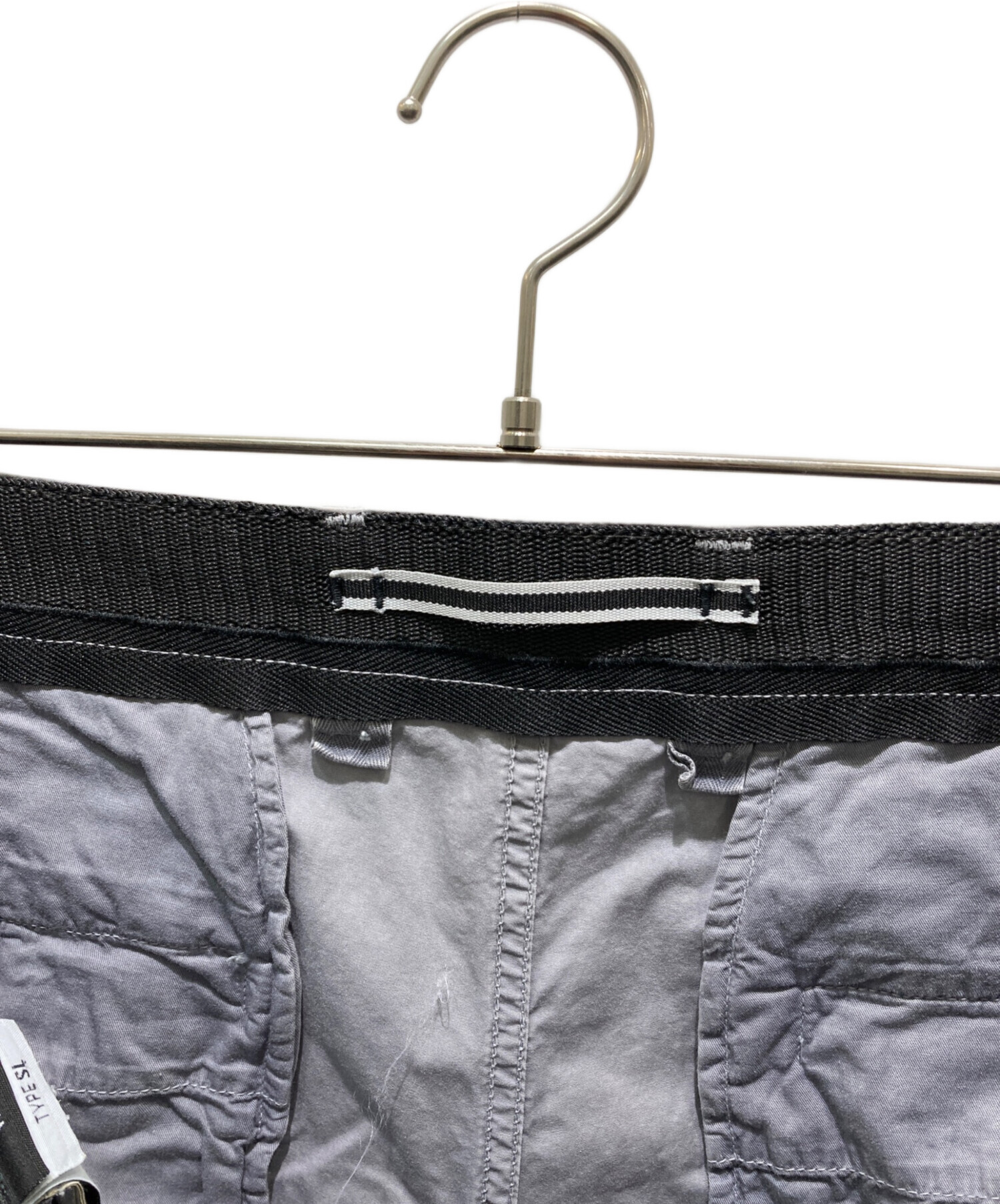 Stone  カーゴショートパンツ ライトグレー STONE ISLAND（ストーン アイランド） メンズ ショートパンツ ロゴ