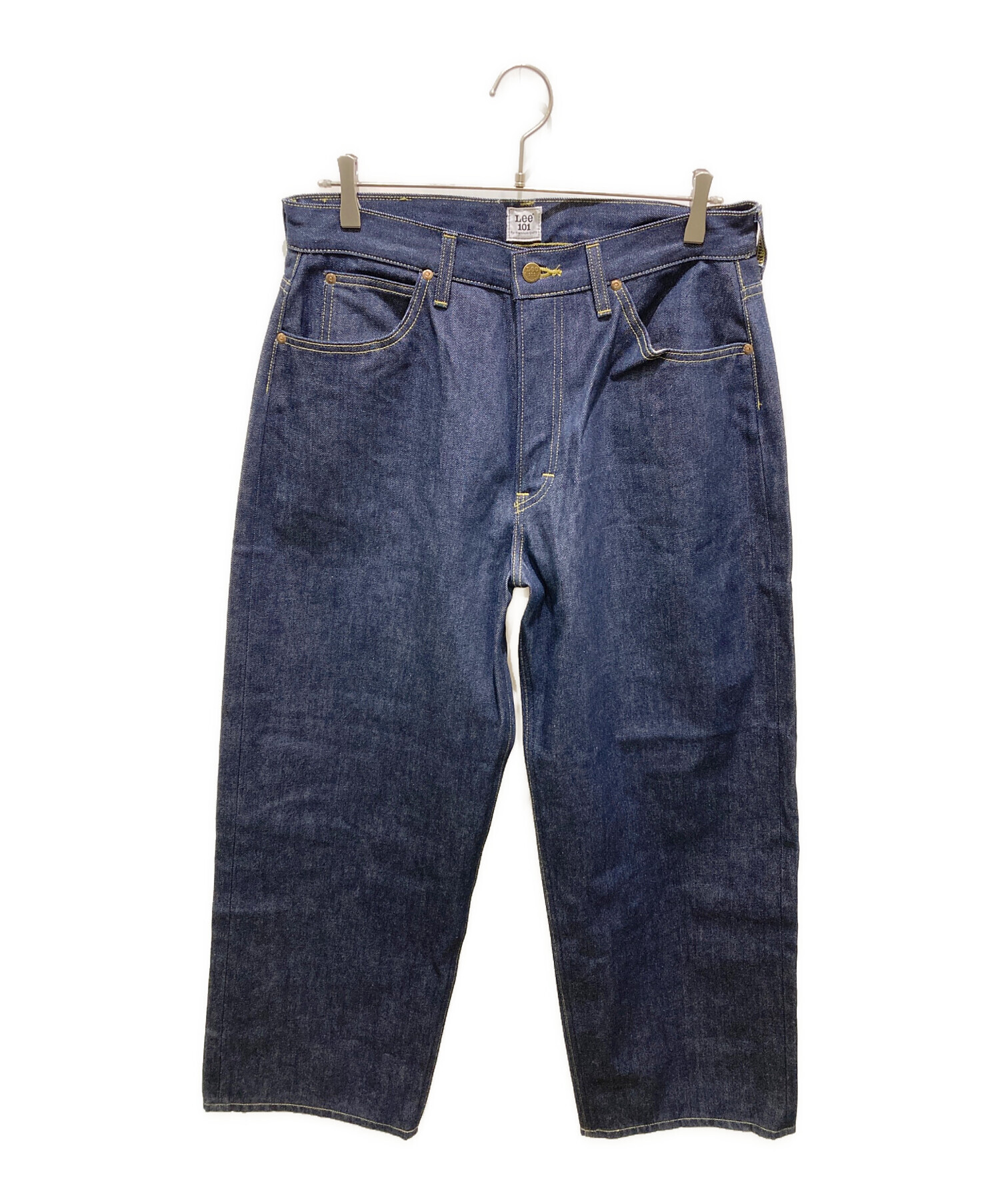 中古・古着通販】LEE (リー) ライダース ワイドデニムパンツ ブルー