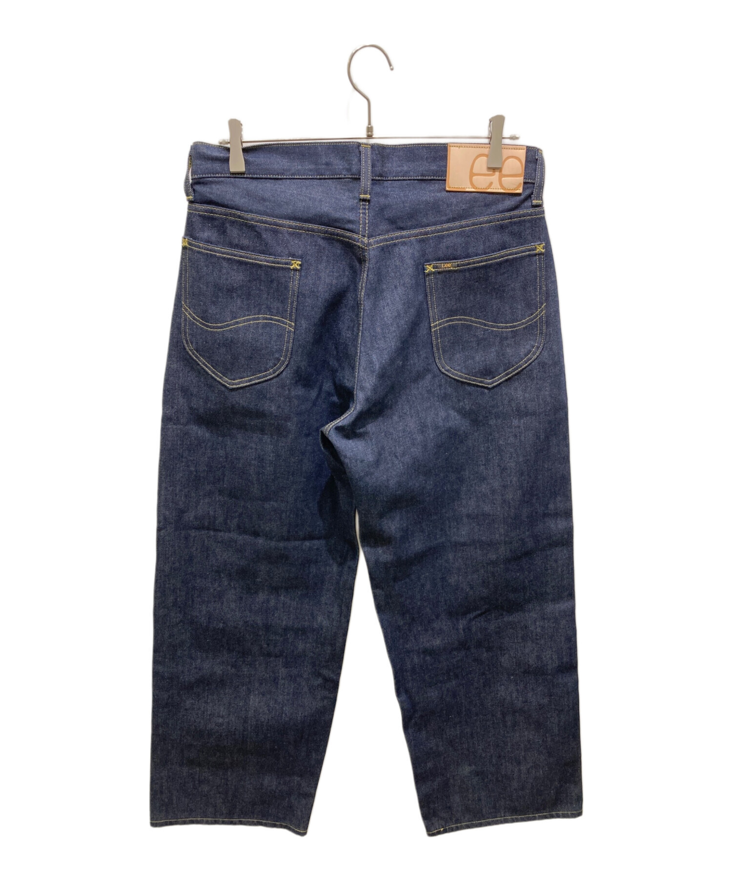 中古・古着通販】LEE (リー) ライダース ワイドデニムパンツ ブルー