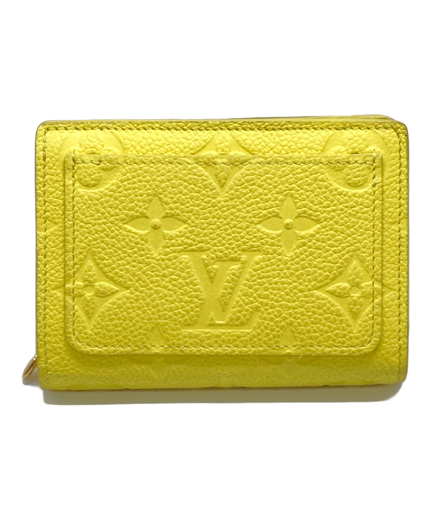 ルイヴィトン/LOUIS VUITTON/財布/アンプラント/ポルトフォイユクレア/ヴェールノート(グリーンイエロー系)/三つ折サイフ/M82515【SA8525】 紙幣も入る】Louis Vuitton 財布 ポルトフォイユ クレア (Louis