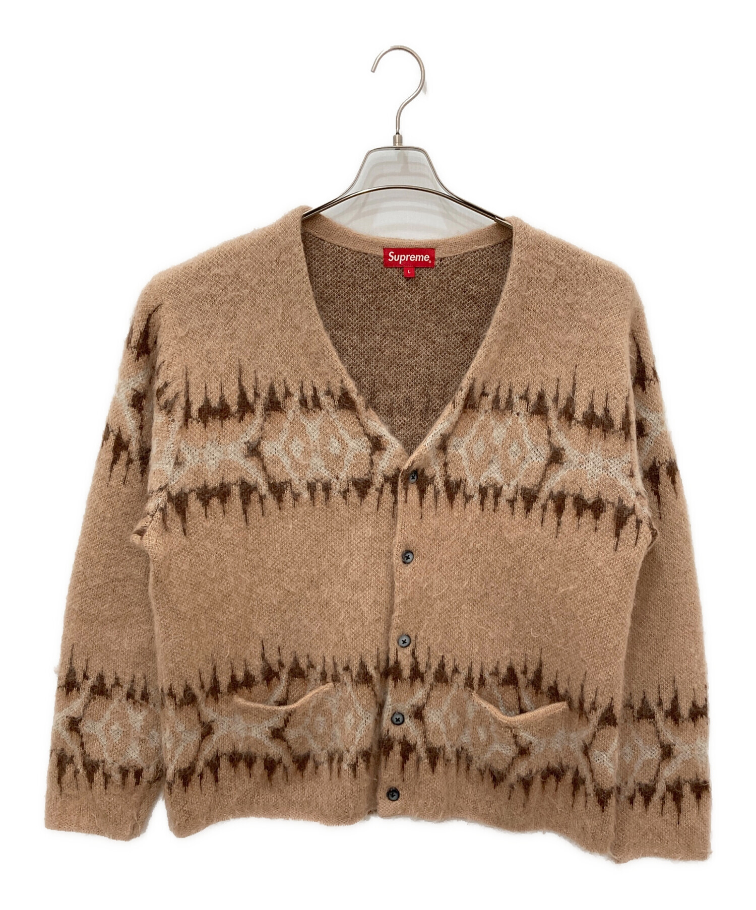 22AW ABSTRACT STRIPE CARDIGAN カーディガン 中古・古着通販】SUPREME (シュプリーム) abstract stripe cardigan