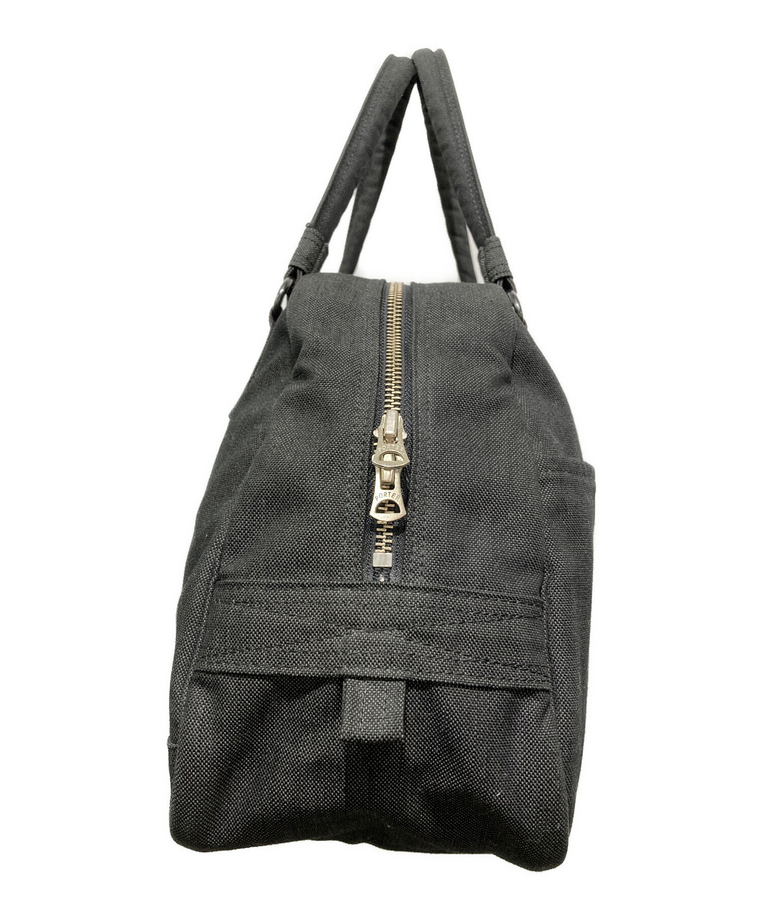 中古・古着通販】PORTER (ポーター) ミニボストンバッグ グレー