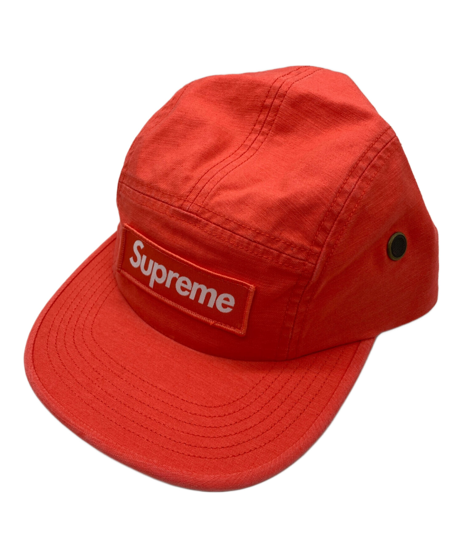 中古・古着通販】SUPREME (シュプリーム) military camp cap オレンジ 中古・古着通販】SUPREME (シュプリーム) military camp cap オレンジ
