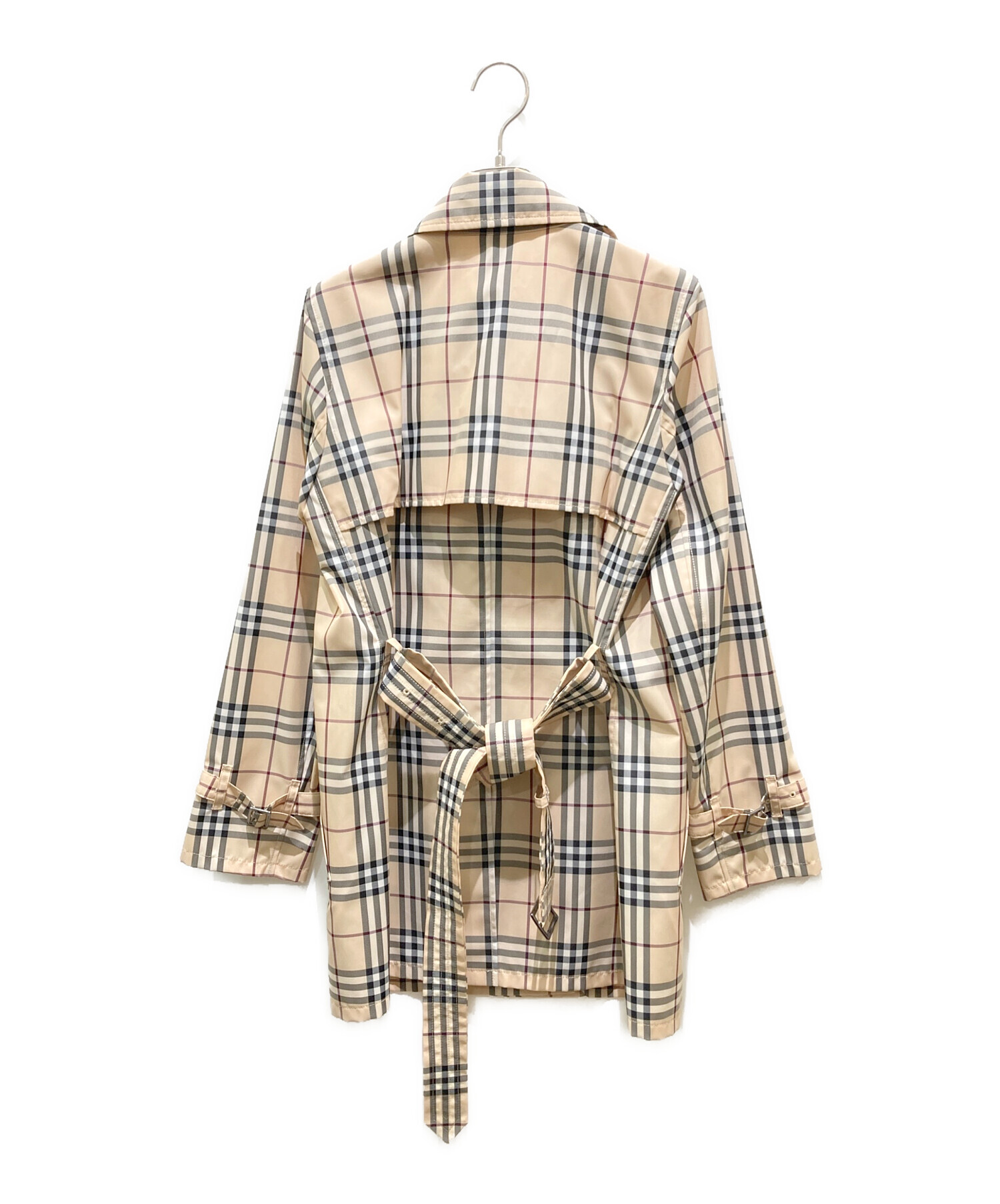 BURBERRY LONDON ベージュ チェック柄裏地 コート サイズ38 中古・古着通販】BURBERRY LONDON (バーバリーロンドン) ハーフ