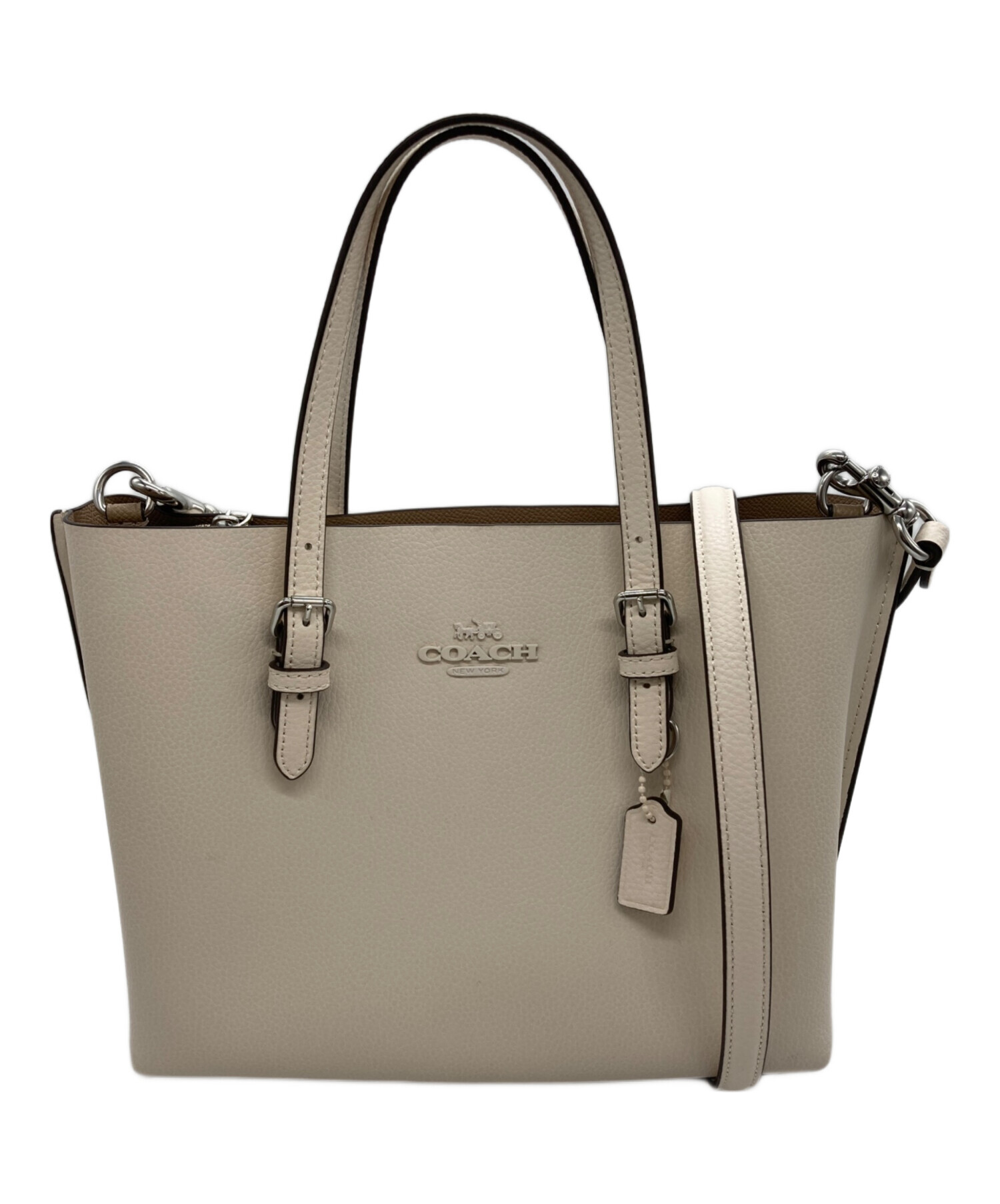 中古・古着通販】COACH (コーチ) モリー トート バッグ 25 ベージュ 